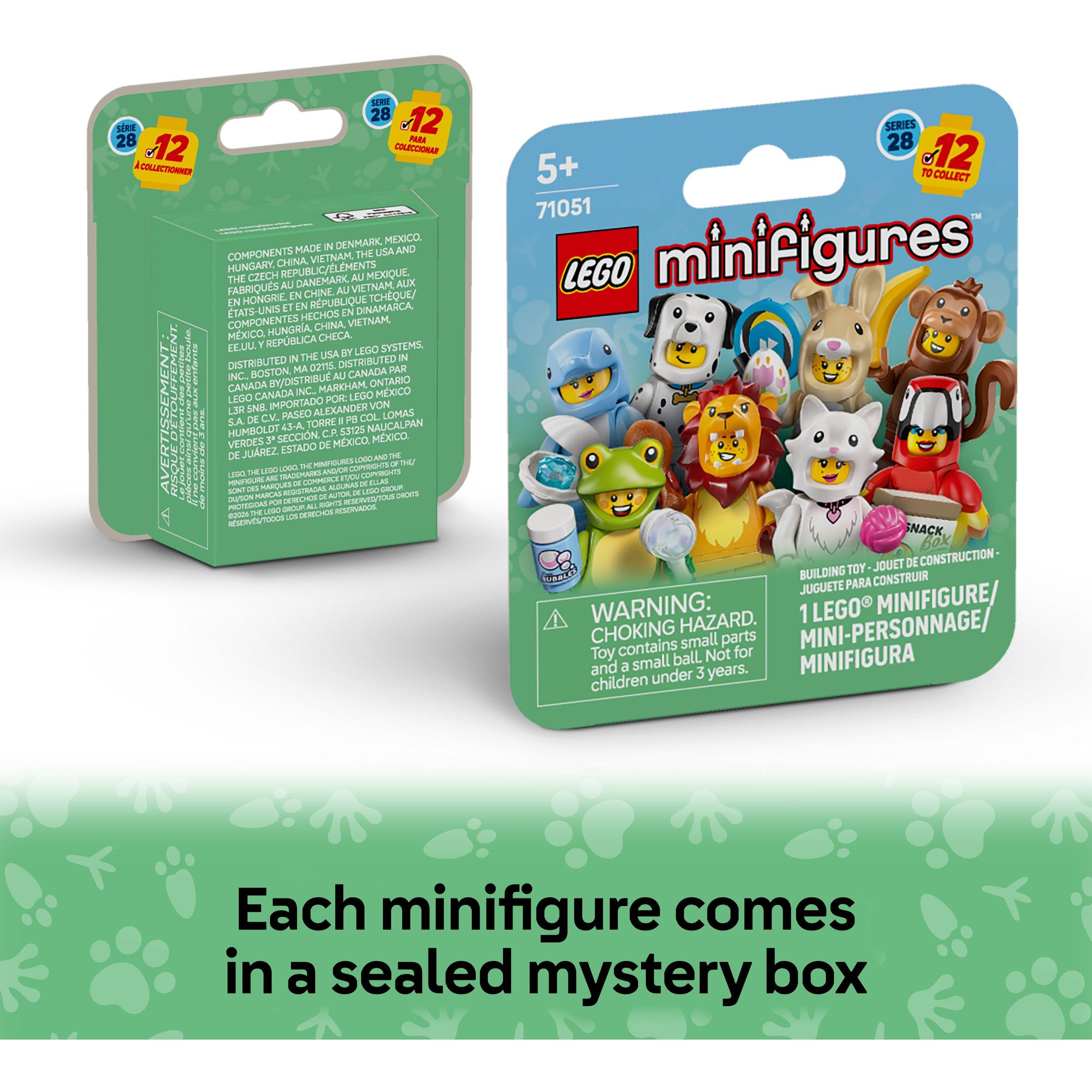 Minifigures - LEGO - Minifigures Animal Series 28 Mystery Box Toy 71051 - 4