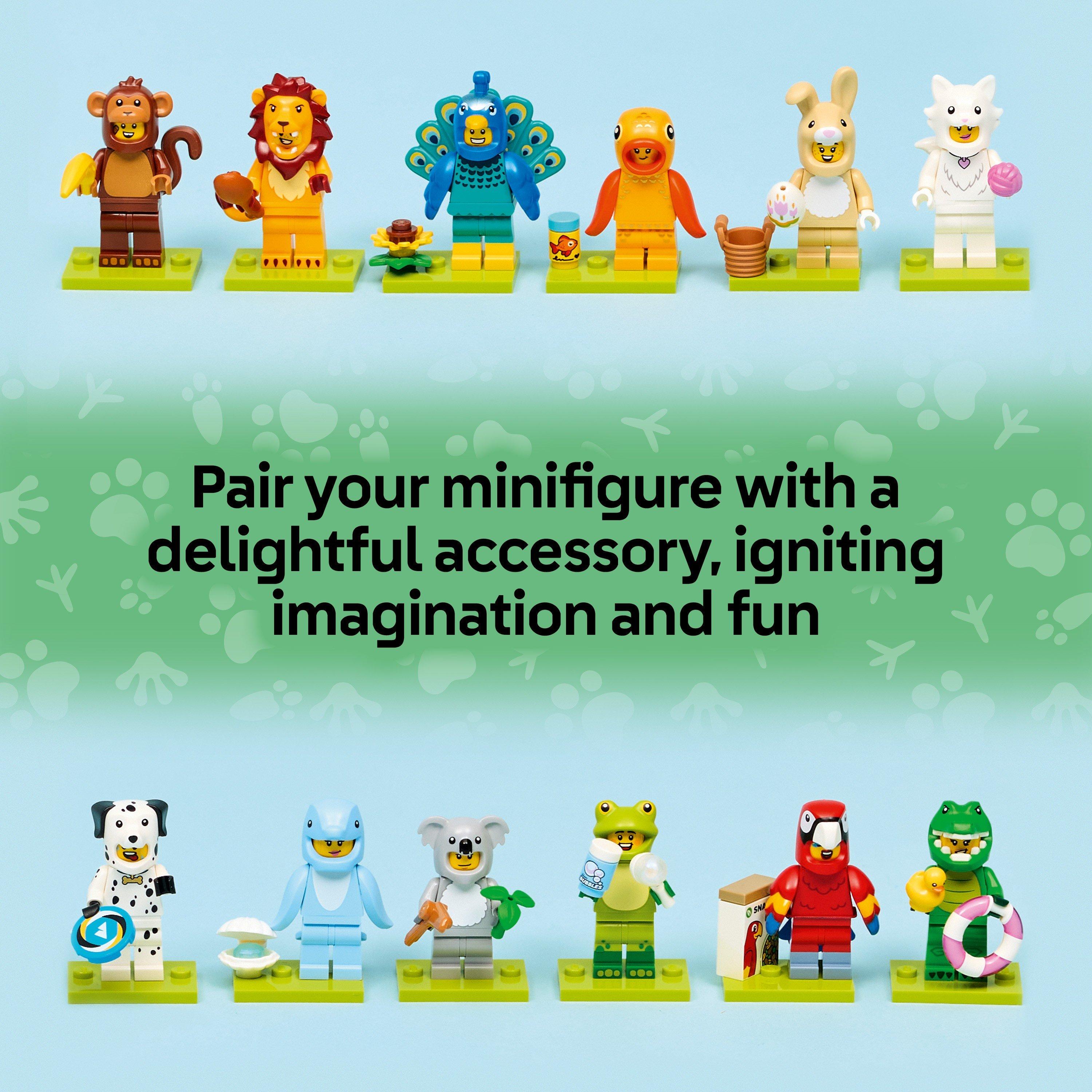 Minifigures - LEGO - Minifigures Animal Series 28 Mystery Box Toy 71051 - 5