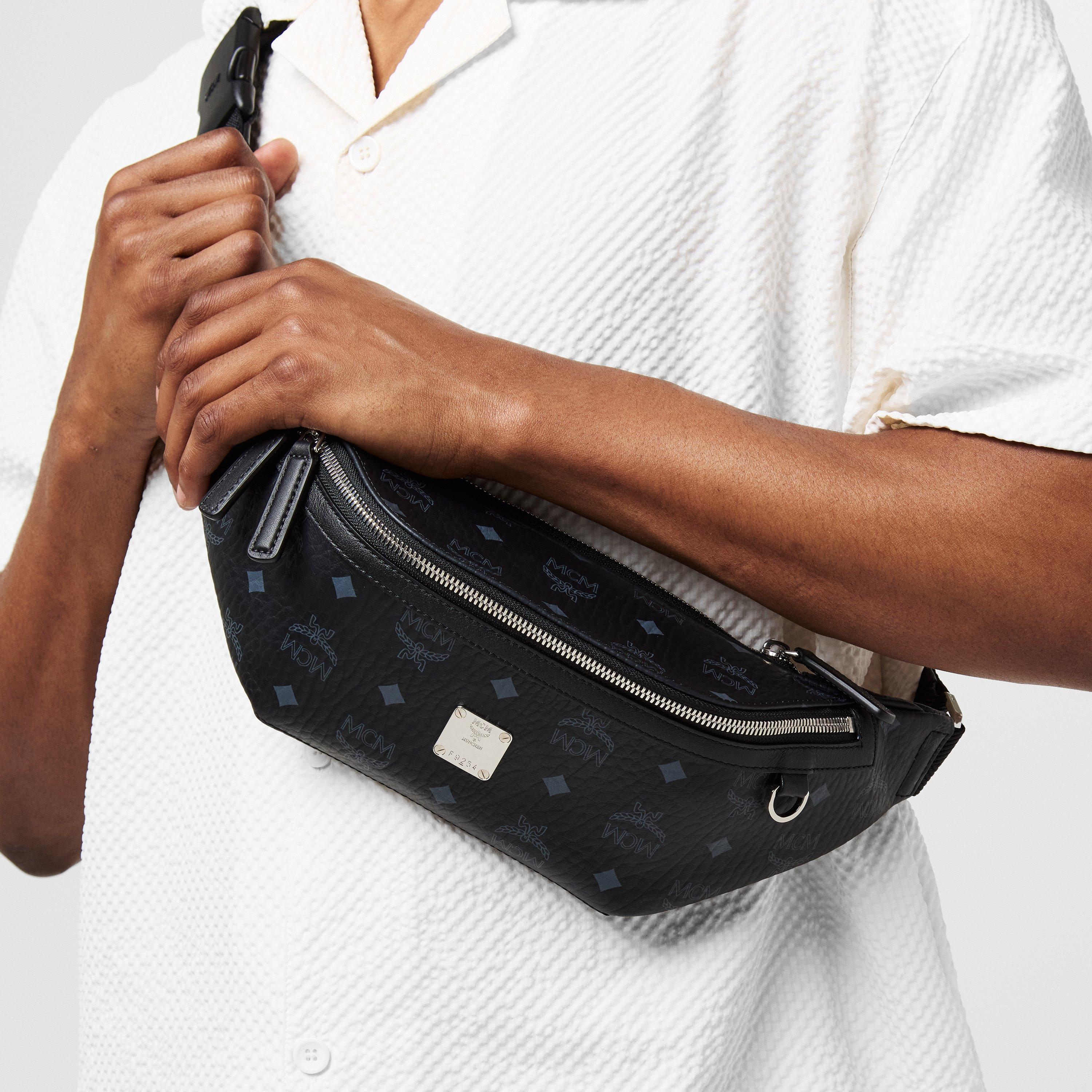 Black - MCM - Men's Belt Bum Bags - 3