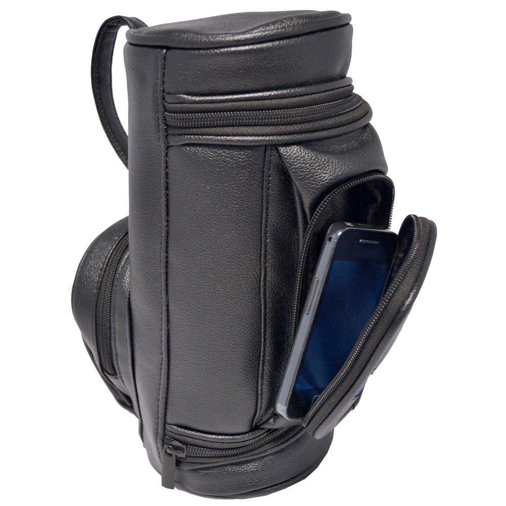 Black - Longridge - Longridge Golfers Washbag - 3