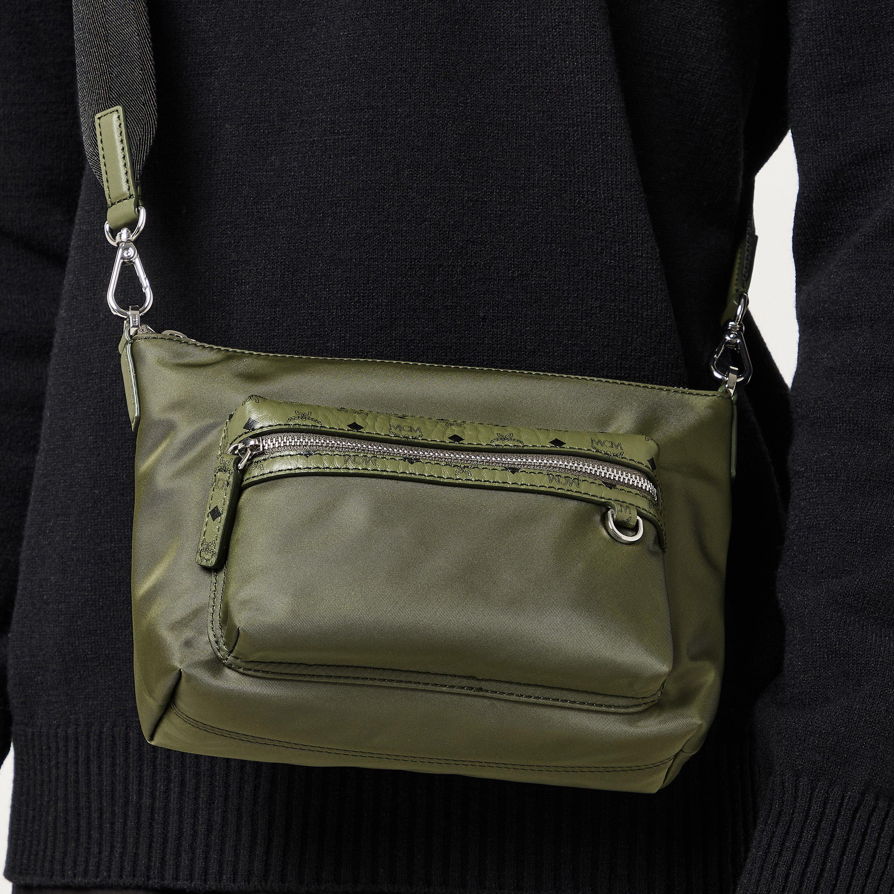 Khaki Moss - MCM - Men's Cross Body Bag - 3