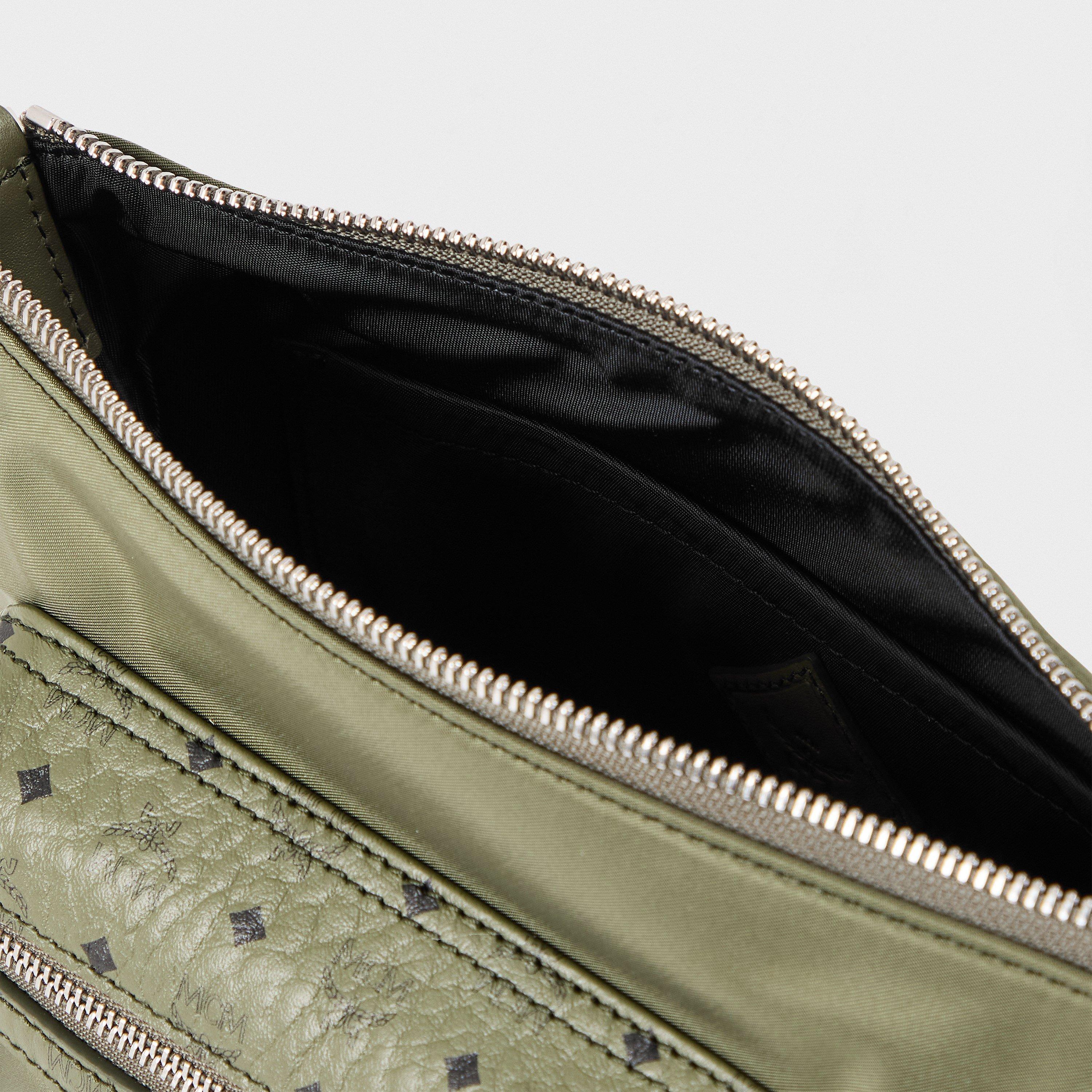 Khaki Moss - MCM - Men's Cross Body Bag - 5