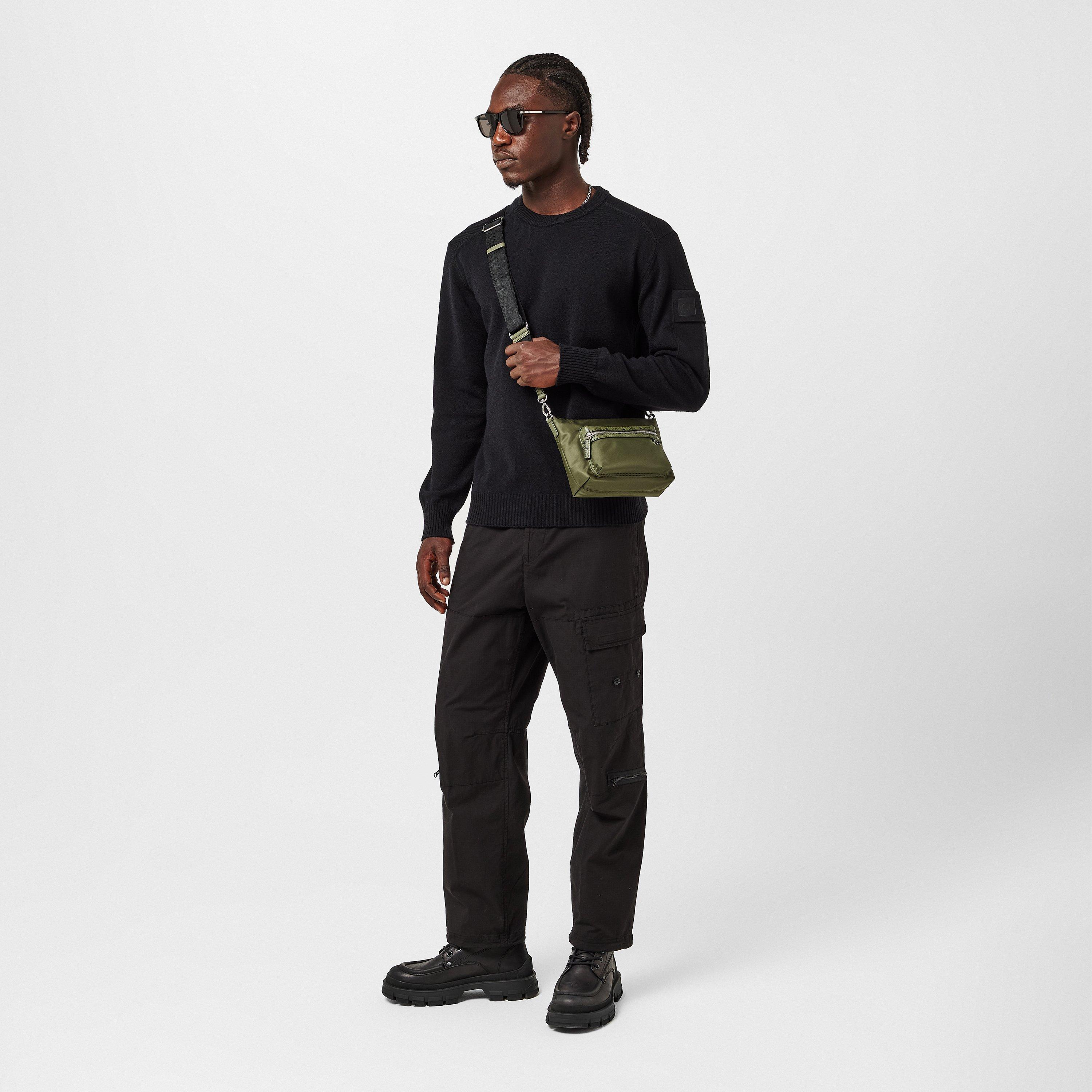 Khaki Moss - MCM - Men's Cross Body Bag - 6