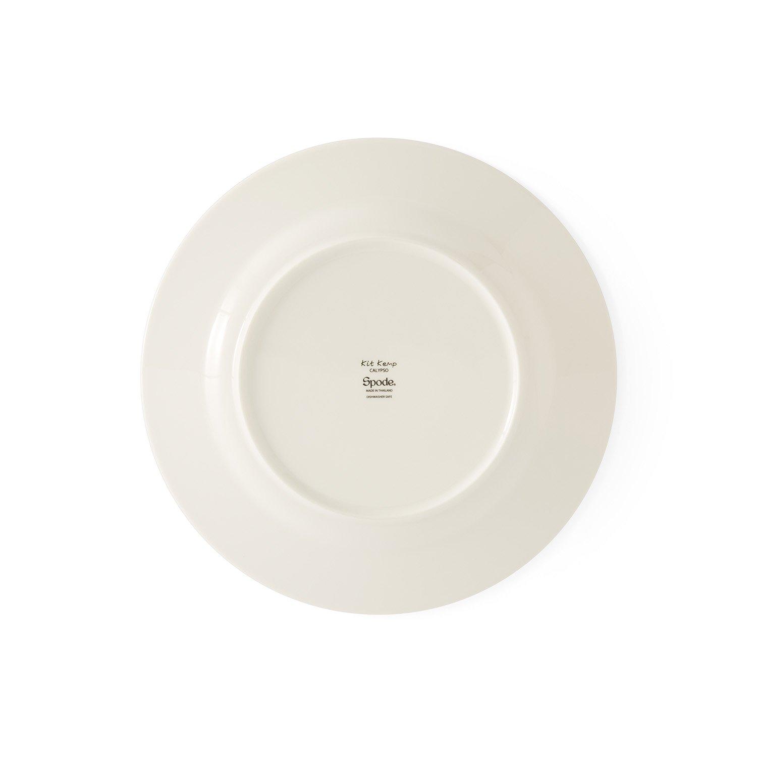 Blue - Spode Kit Kemp - Kit Kemp Calypso  4 Turquoise Side Plates - 6