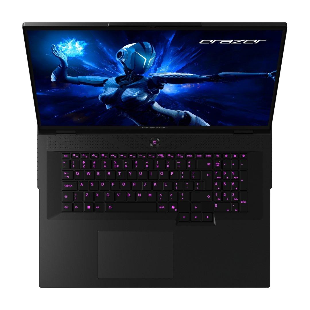 Black - Medion - Erazer Beast 18 18Inch Gaming Laptop - Intel Core Ultra 9-275HX NVIDIA RTX 5070 Ti - 2