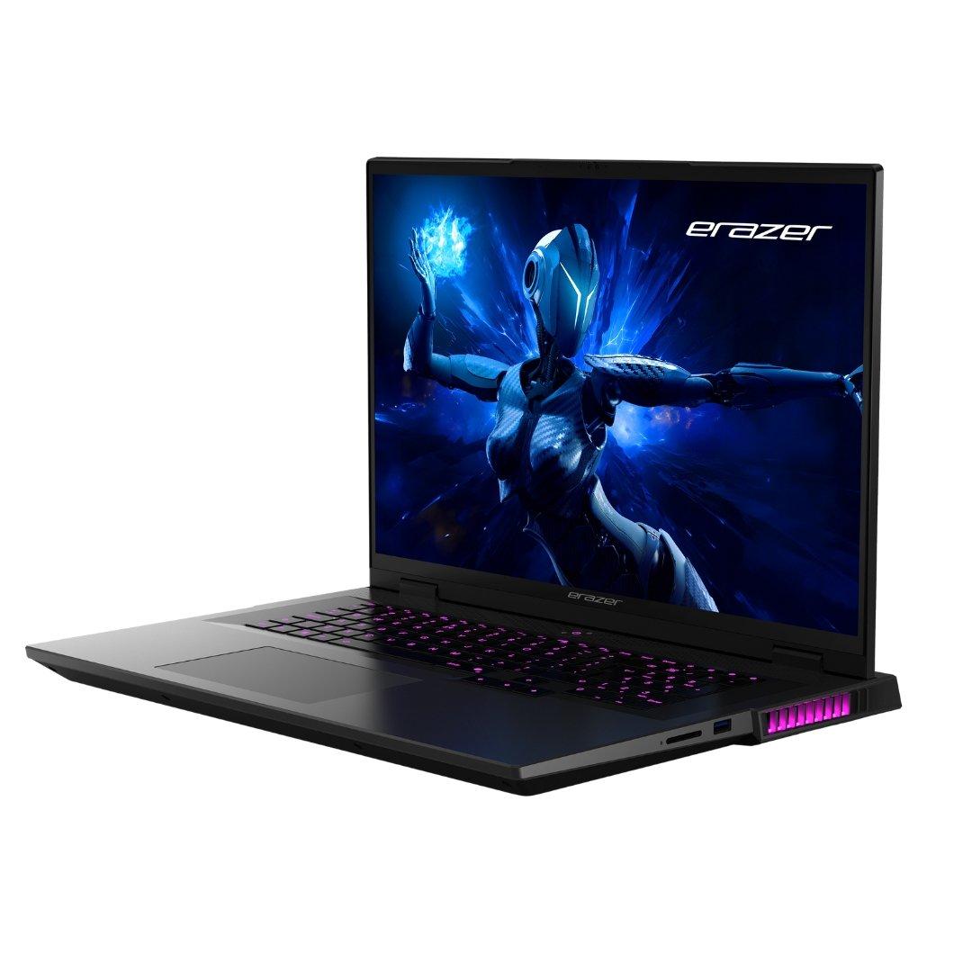 Black - Medion - Erazer Beast 18 18Inch Gaming Laptop - Intel Core Ultra 9-275HX NVIDIA RTX 5070 Ti - 8