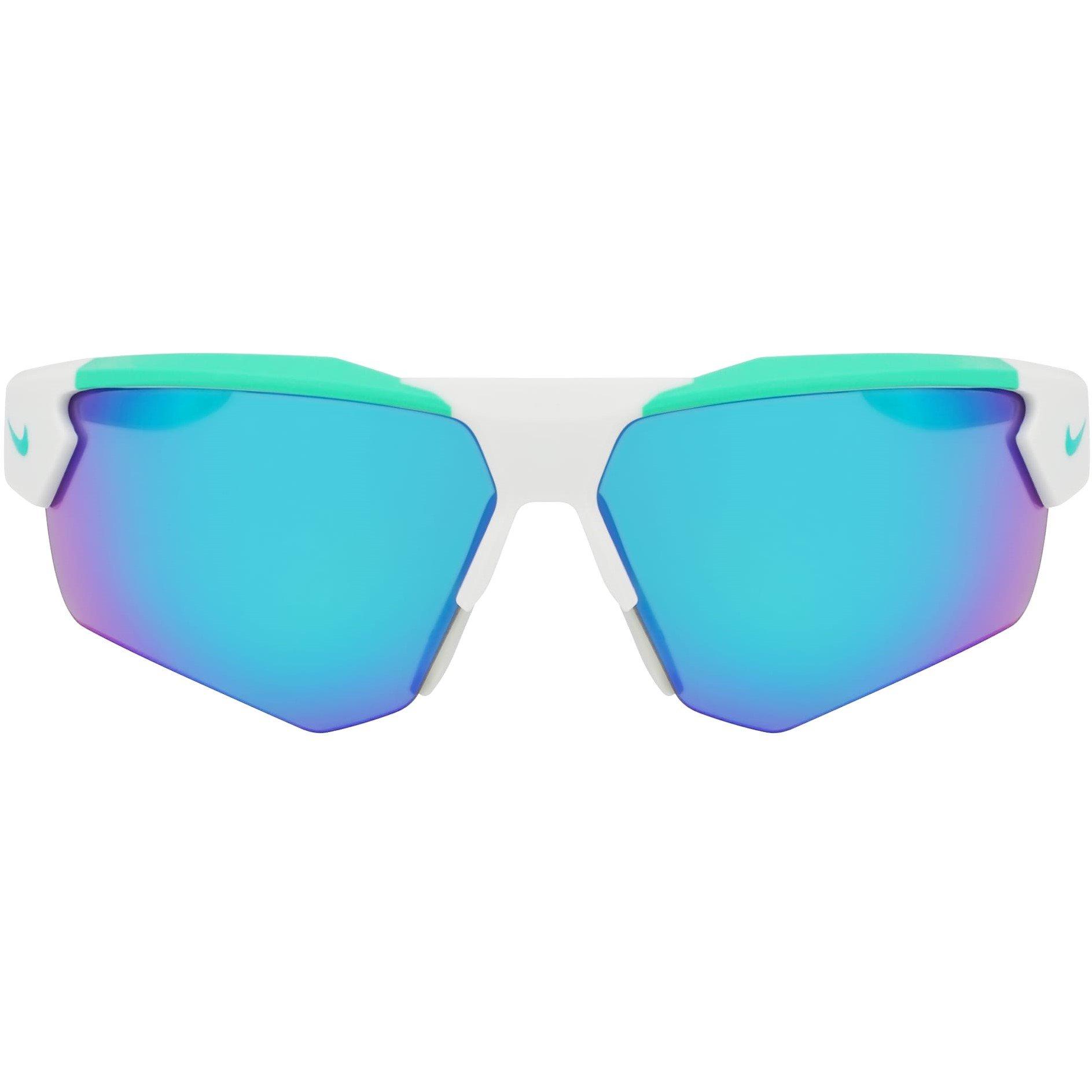 Mt Silver/Grn M - Nike - Cloak Duo Wrap Sunglasses - 2