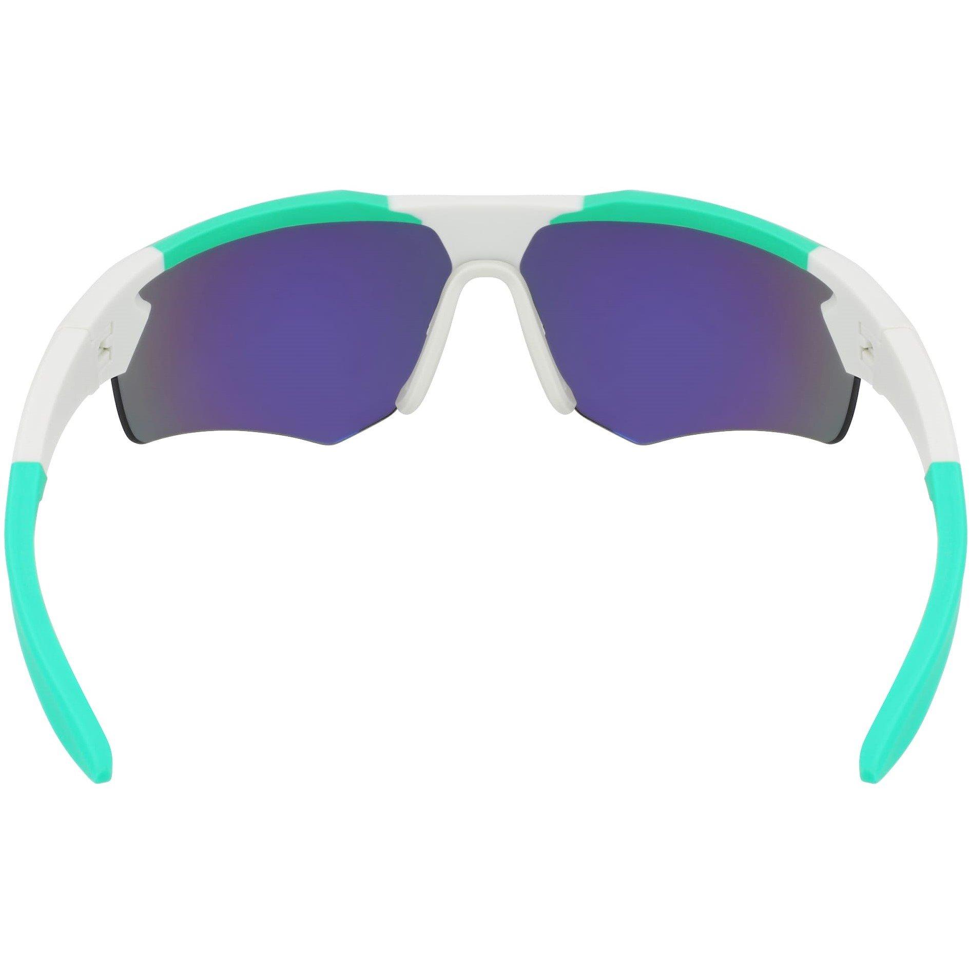 Mt Silver/Grn M - Nike - Cloak Duo Wrap Sunglasses - 6