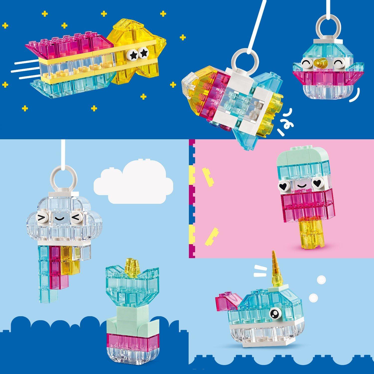 Magical Box - LEGO - 11040 Classic Magical Transparent Box Set - 12