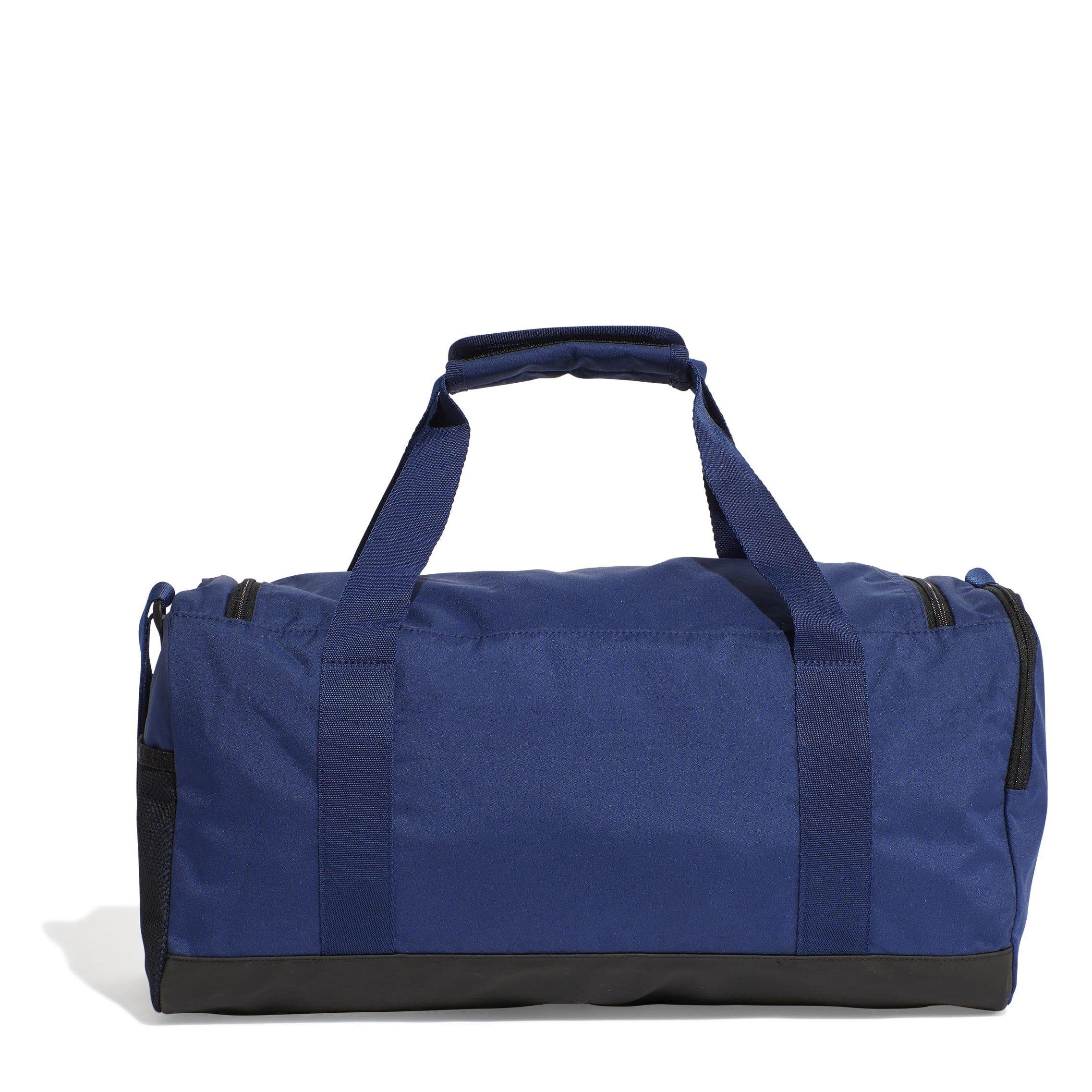 Dk Blue/White - adidas - Linear Duffel Bag Small - 2