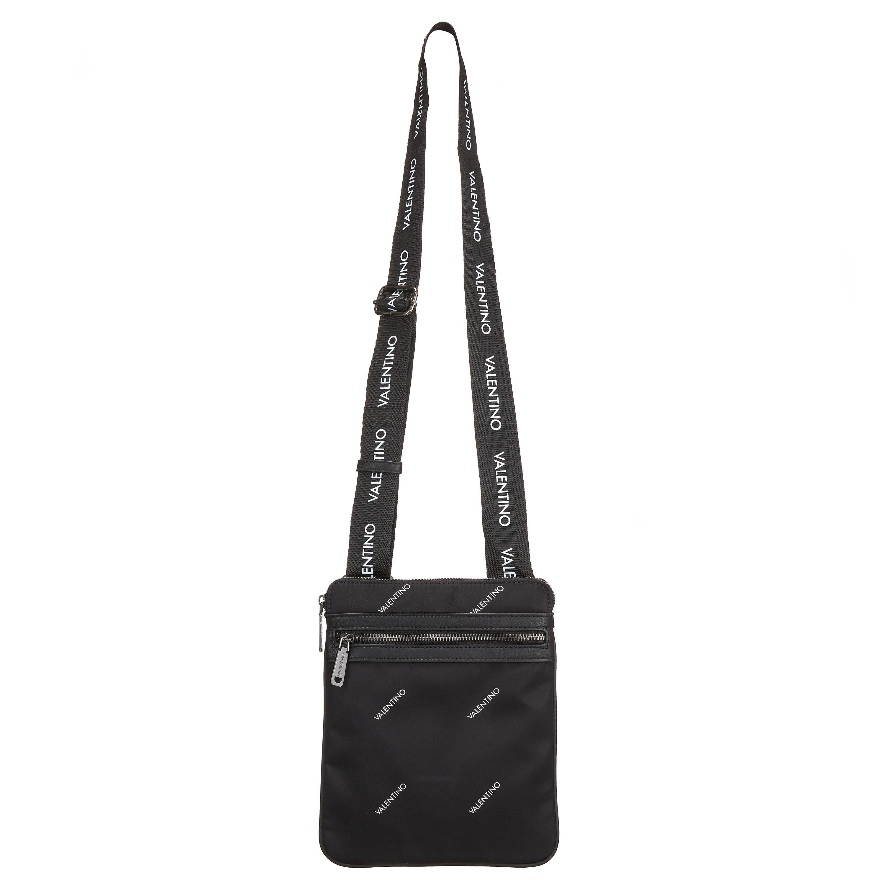 Nero 001 - Valentino - Logo Crossbody Bag - 4