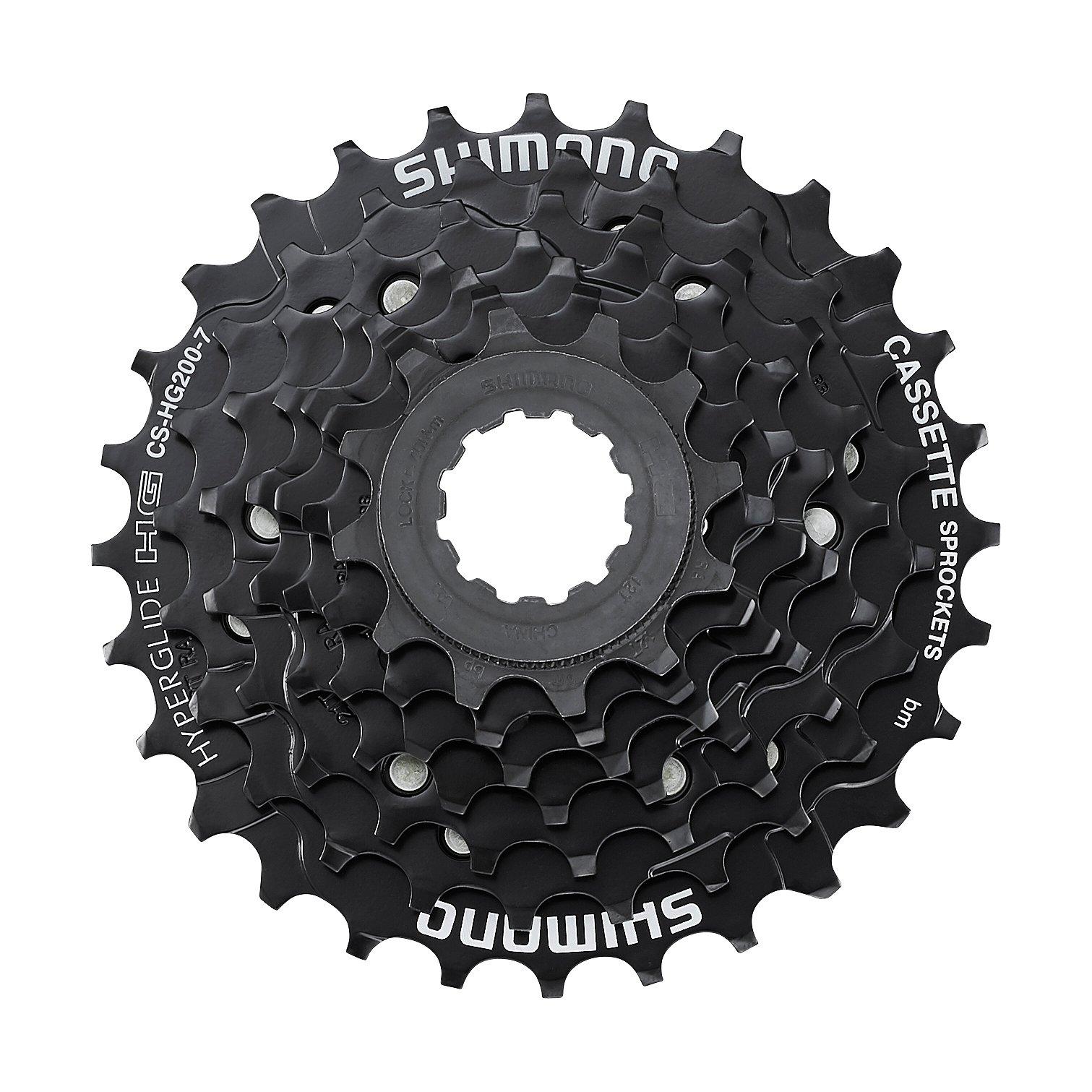 Shimano  Alivio Cs-Hg200 7-Speed Cassette 12 - 28T - Black