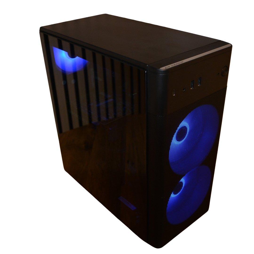 Schwarz - Medion - Medion Erazer Recon E45 Gaming Desktop – Intel Core i5-14400 Nvidia RTX 5050 Windows 11 Home - 4
