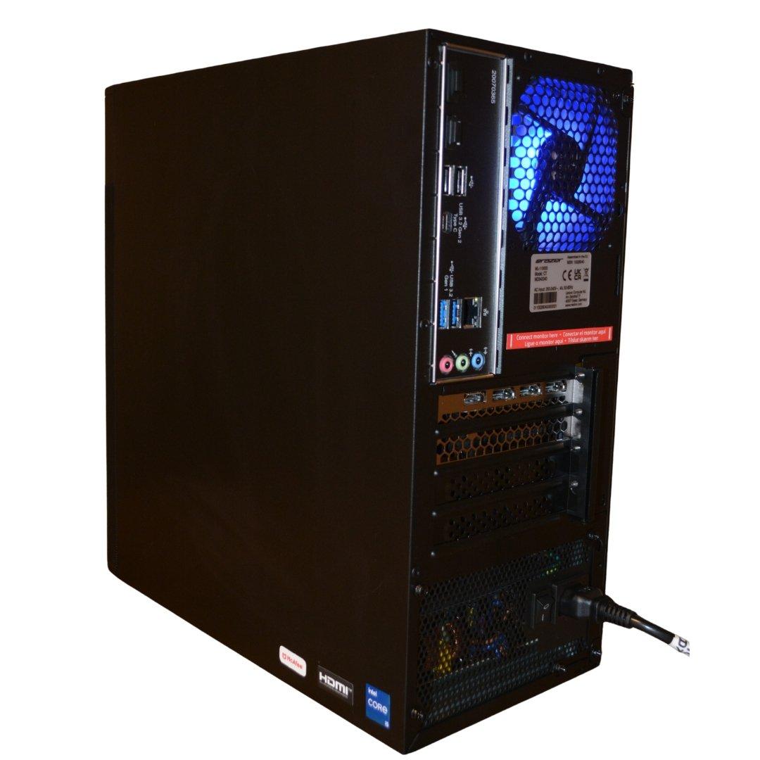 Schwarz - Medion - Medion Erazer Recon E45 Gaming Desktop – Intel Core i5-14400 Nvidia RTX 5050 Windows 11 Home - 6