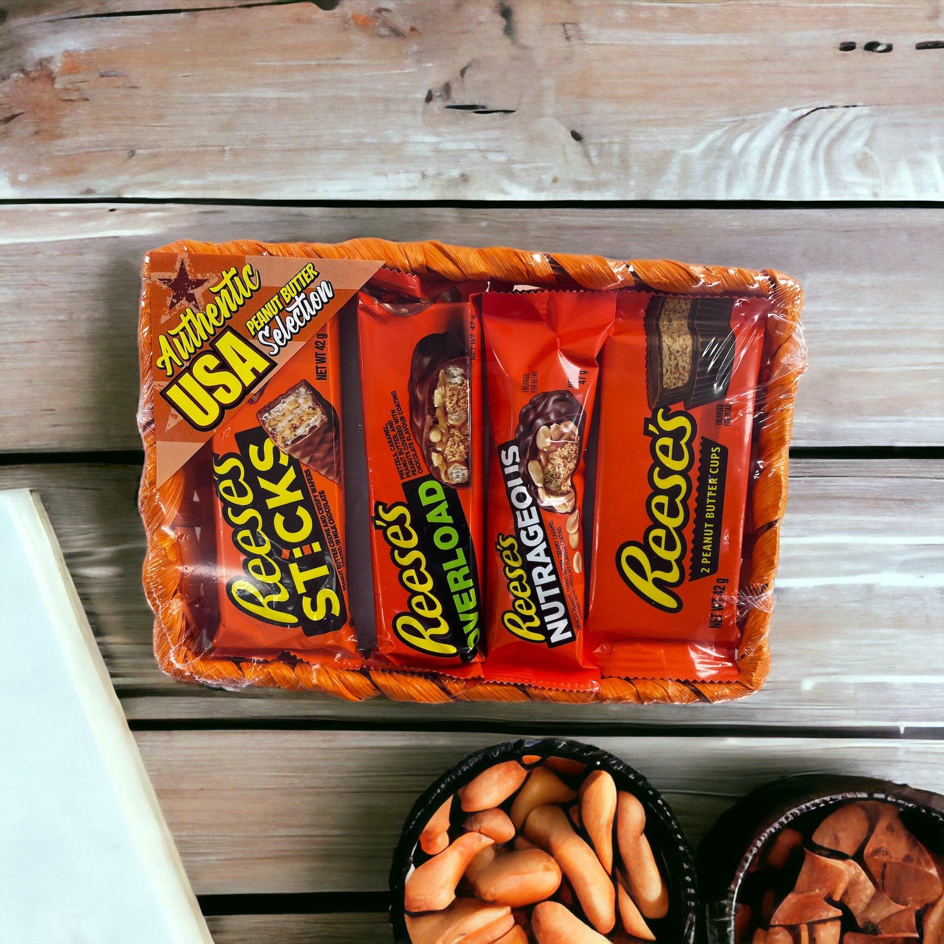Reeses - Reeses - Small USA Candy & Chocolate Hamper – A Taste of America in Every Bite!