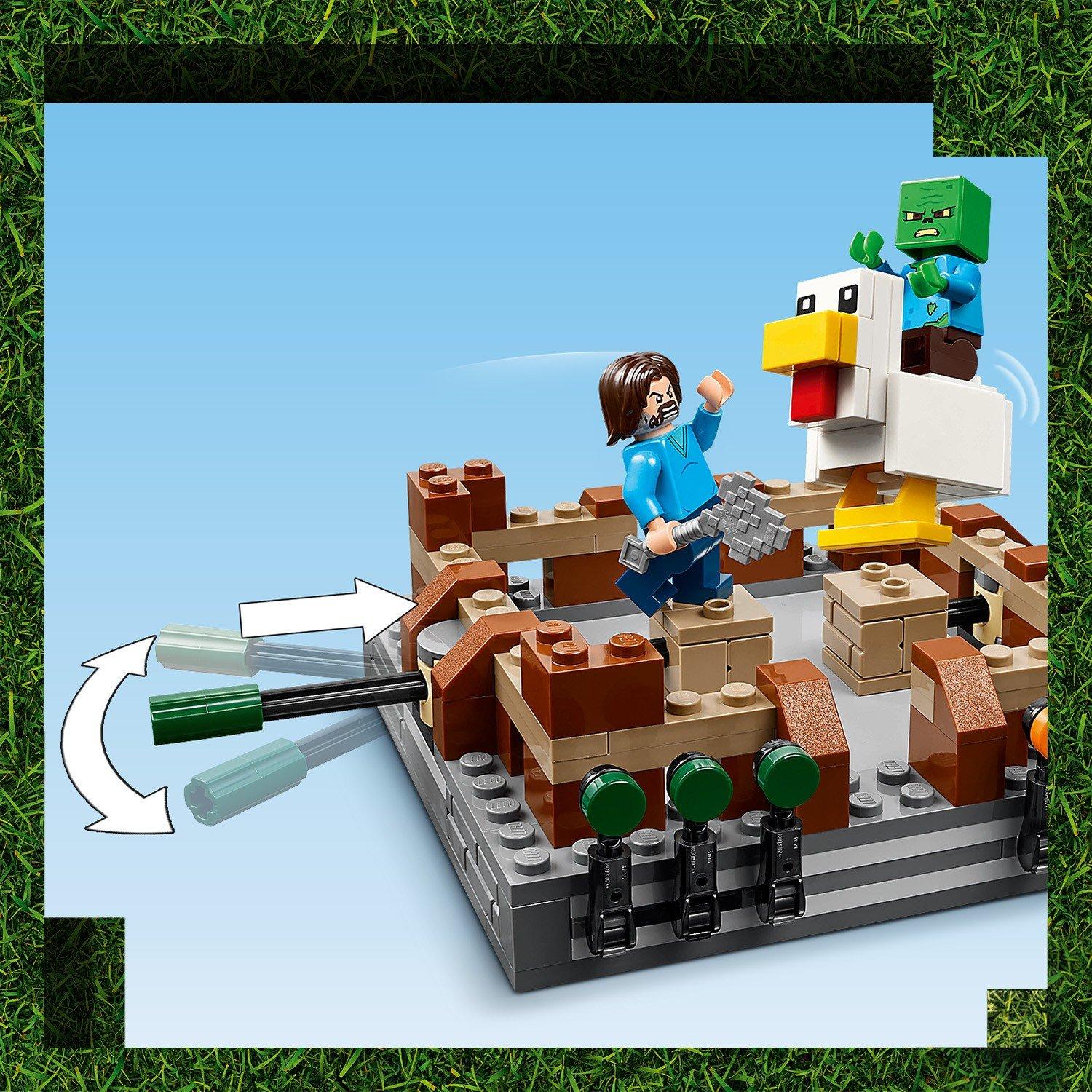 TBC - LEGO - Minecraft 21272 Woodland Mansion Fighting Ring - 12