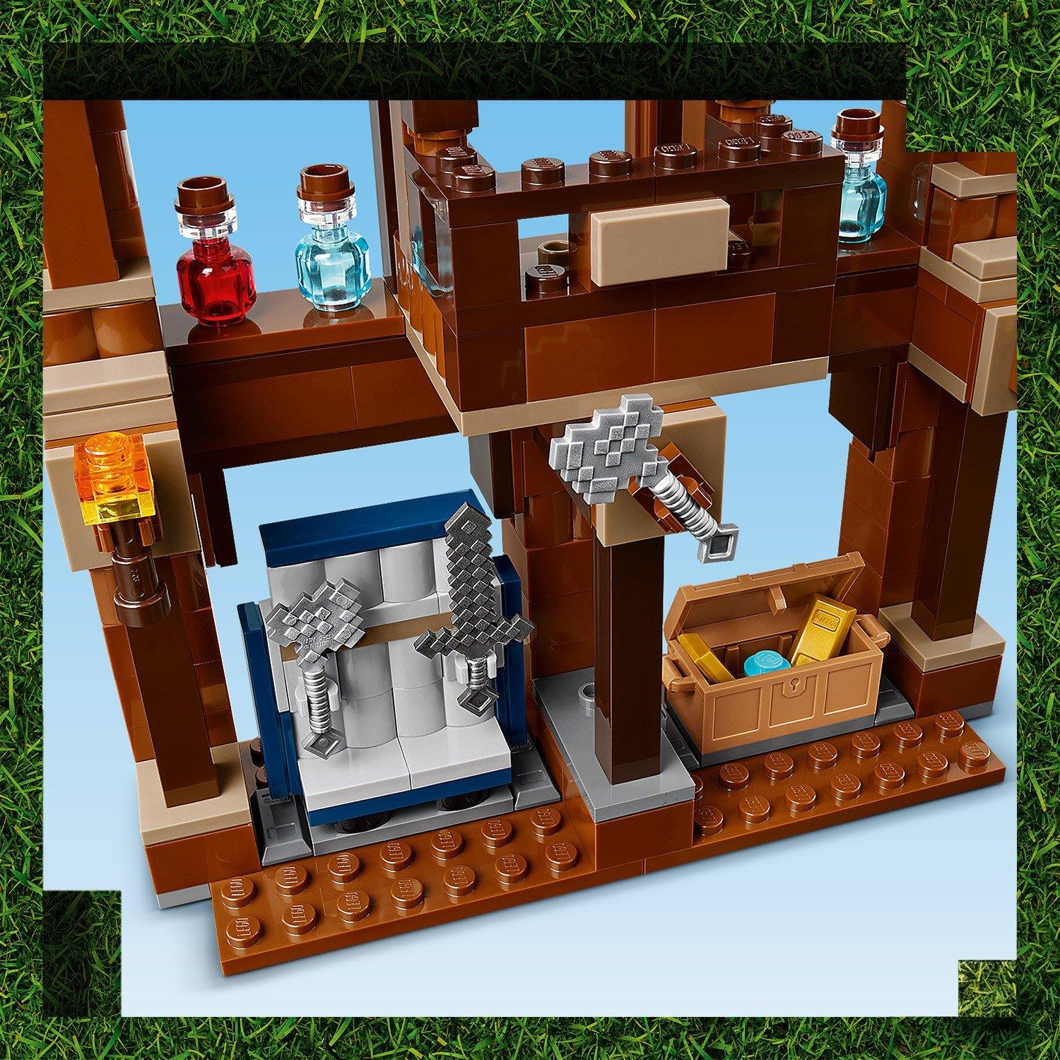 TBC - LEGO - Minecraft 21272 Woodland Mansion Fighting Ring - 13