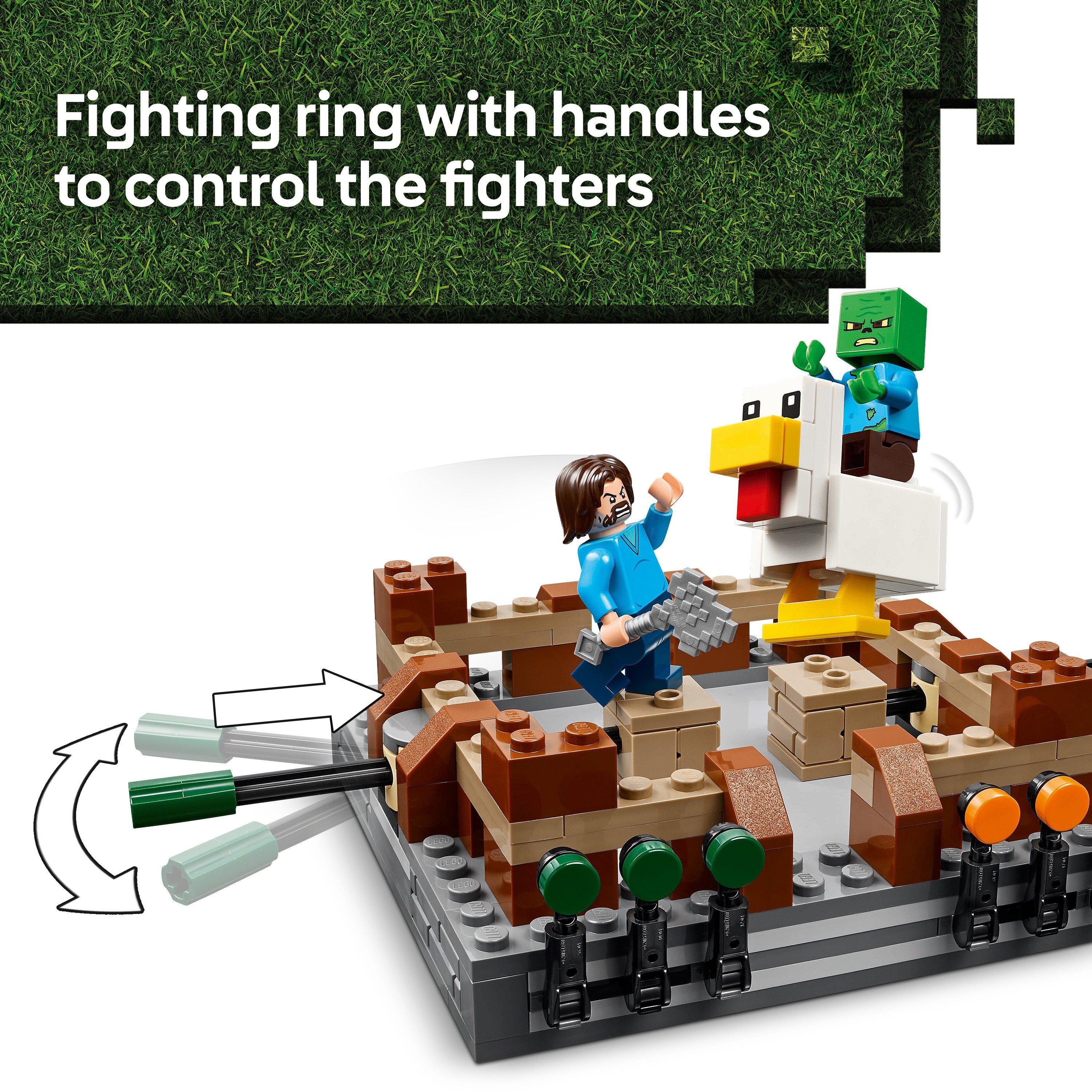 TBC - LEGO - Minecraft 21272 Woodland Mansion Fighting Ring - 4