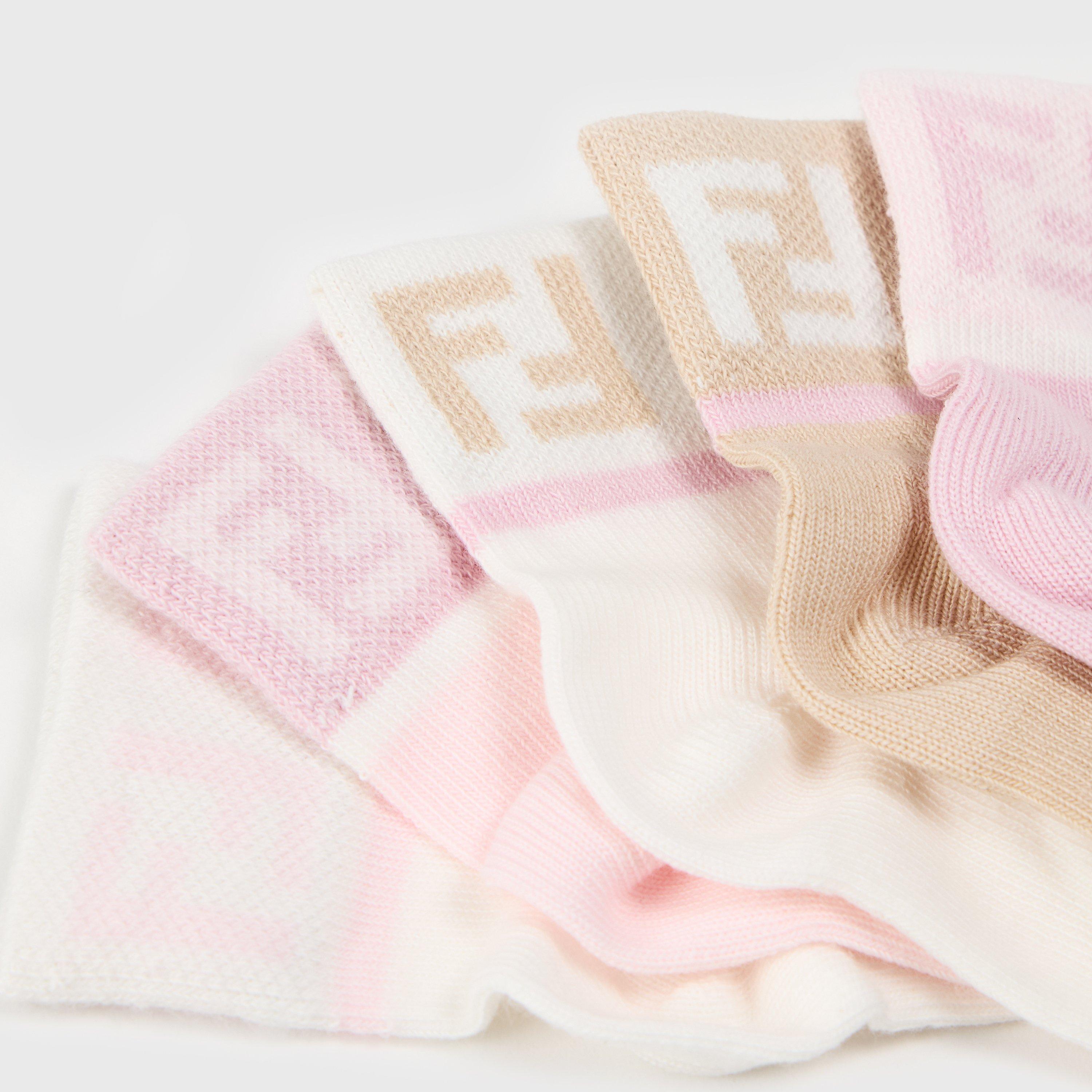 Multi F1PMK - Fendi - Kids' Knee High Socks - 2