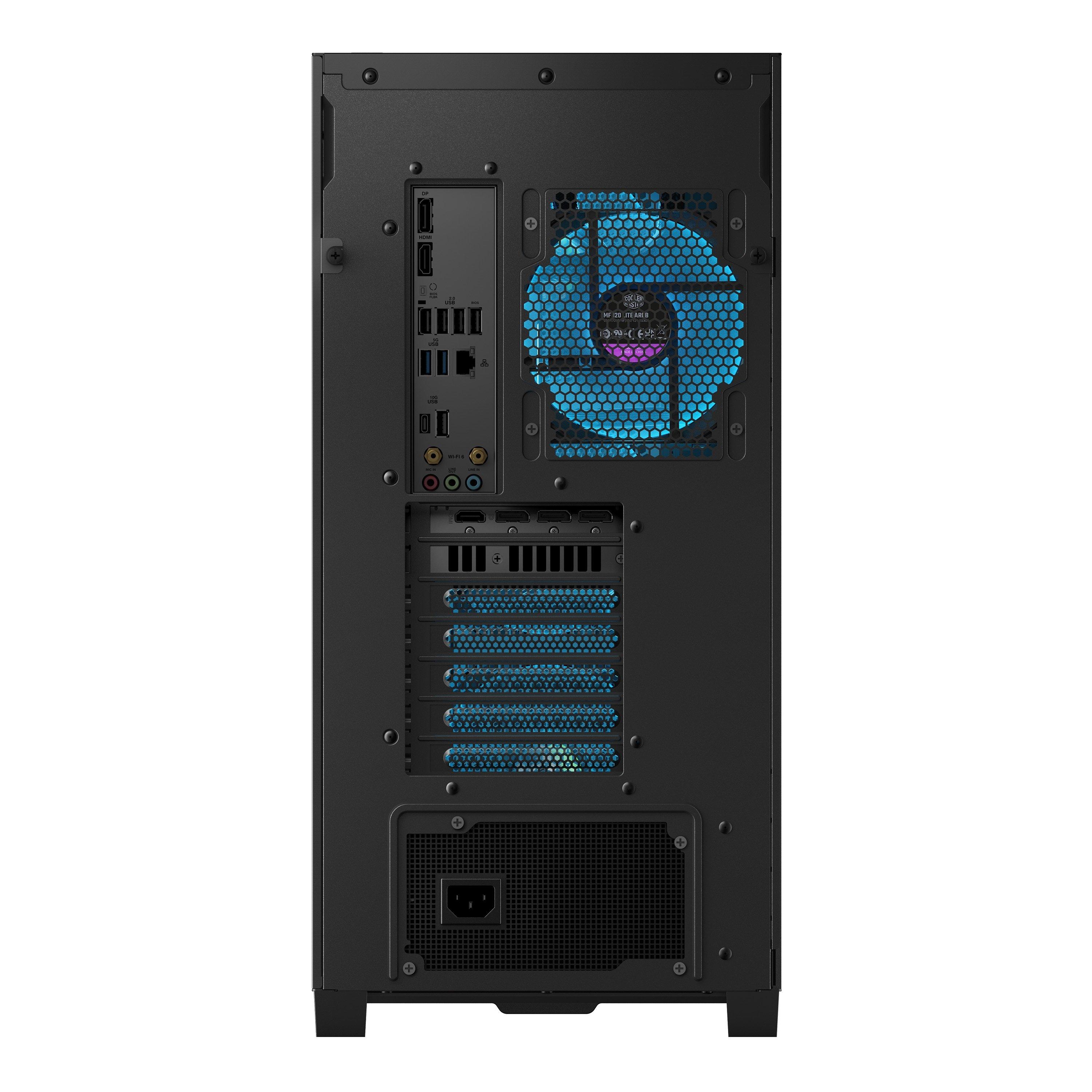 Schwarz - ASUS - ASUS ROG G700 RTX 5080 Gaming PC - AMD Ryzen 7 9800X3D 64GB DDR5 2TB SSD - 4