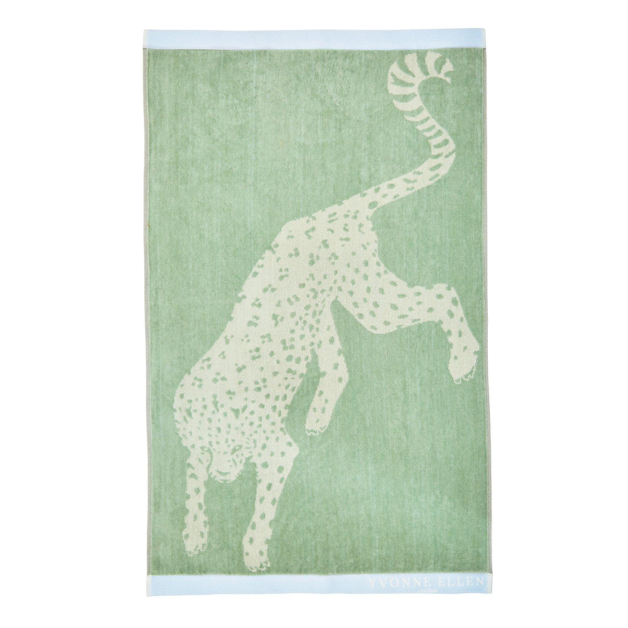 Fresh Sage - Yvonne Ellen - Signature Stripe Hand Towel - 2