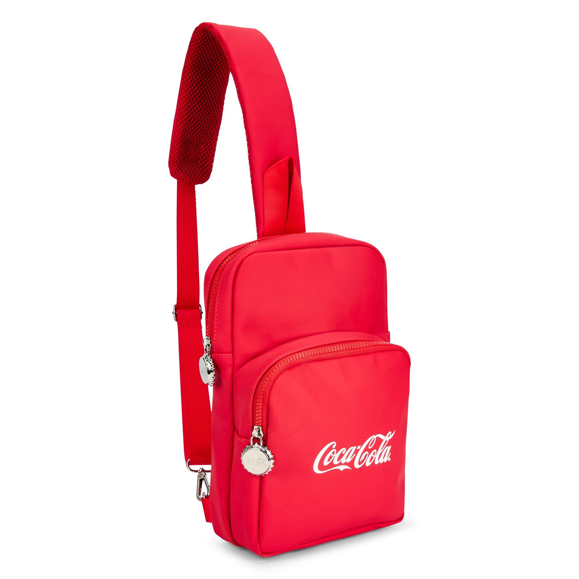 Red - Coca Cola - Team Coca-Cola Officially Licensed Lifestyle 3 Point Bag Unisex - 5