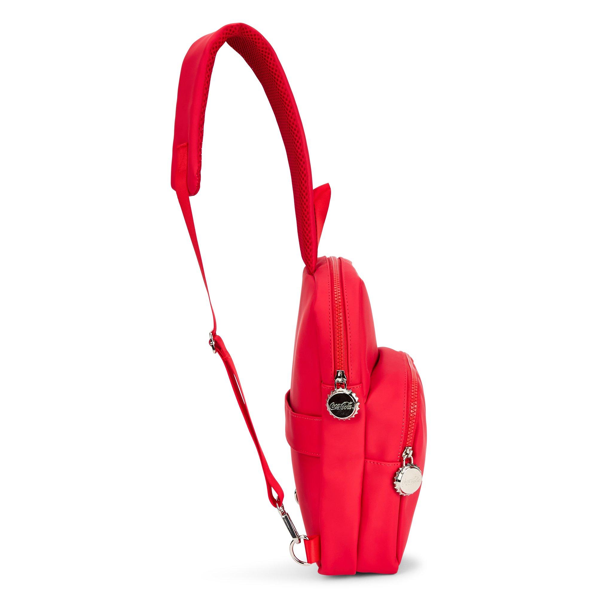 Red - Coca Cola - Team Coca-Cola Officially Licensed Lifestyle 3 Point Bag Unisex - 6