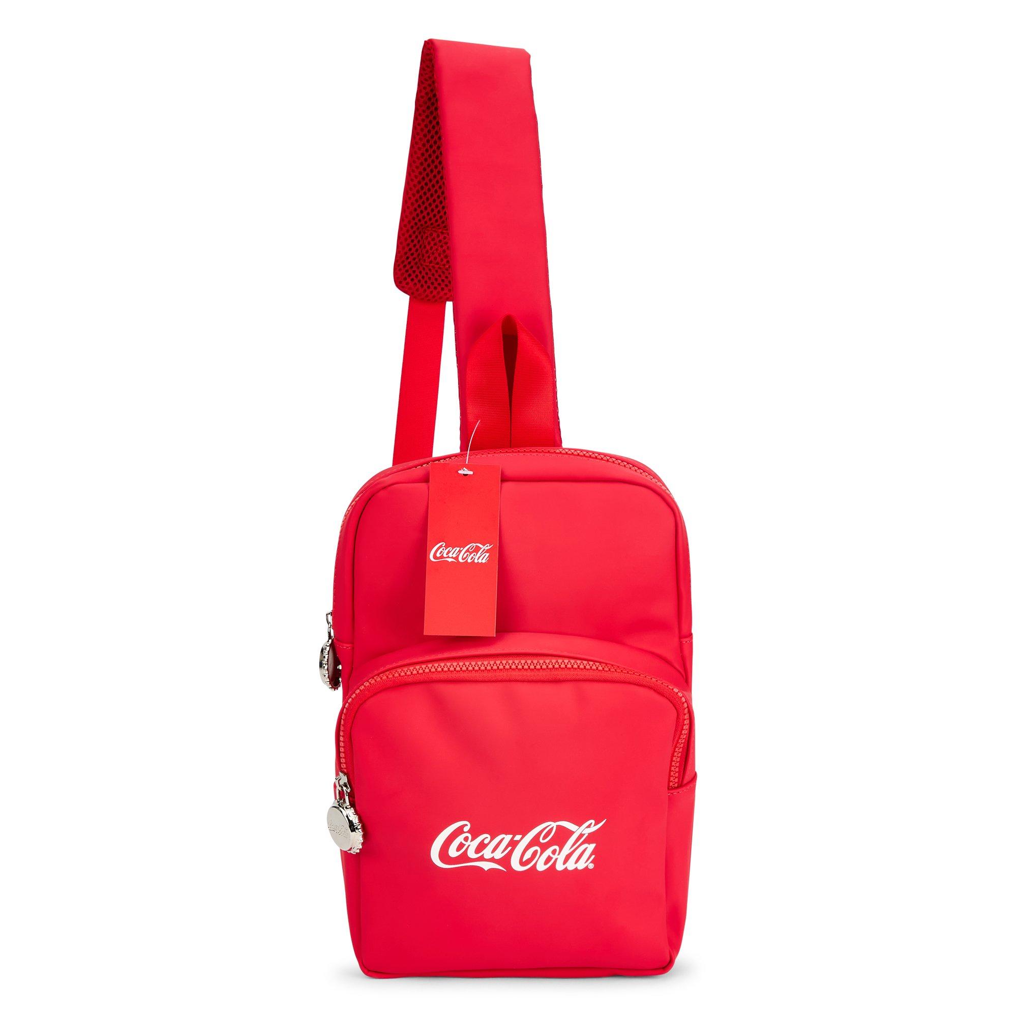 Red - Coca Cola - Team Coca-Cola Officially Licensed Lifestyle 3 Point Bag Unisex - 8