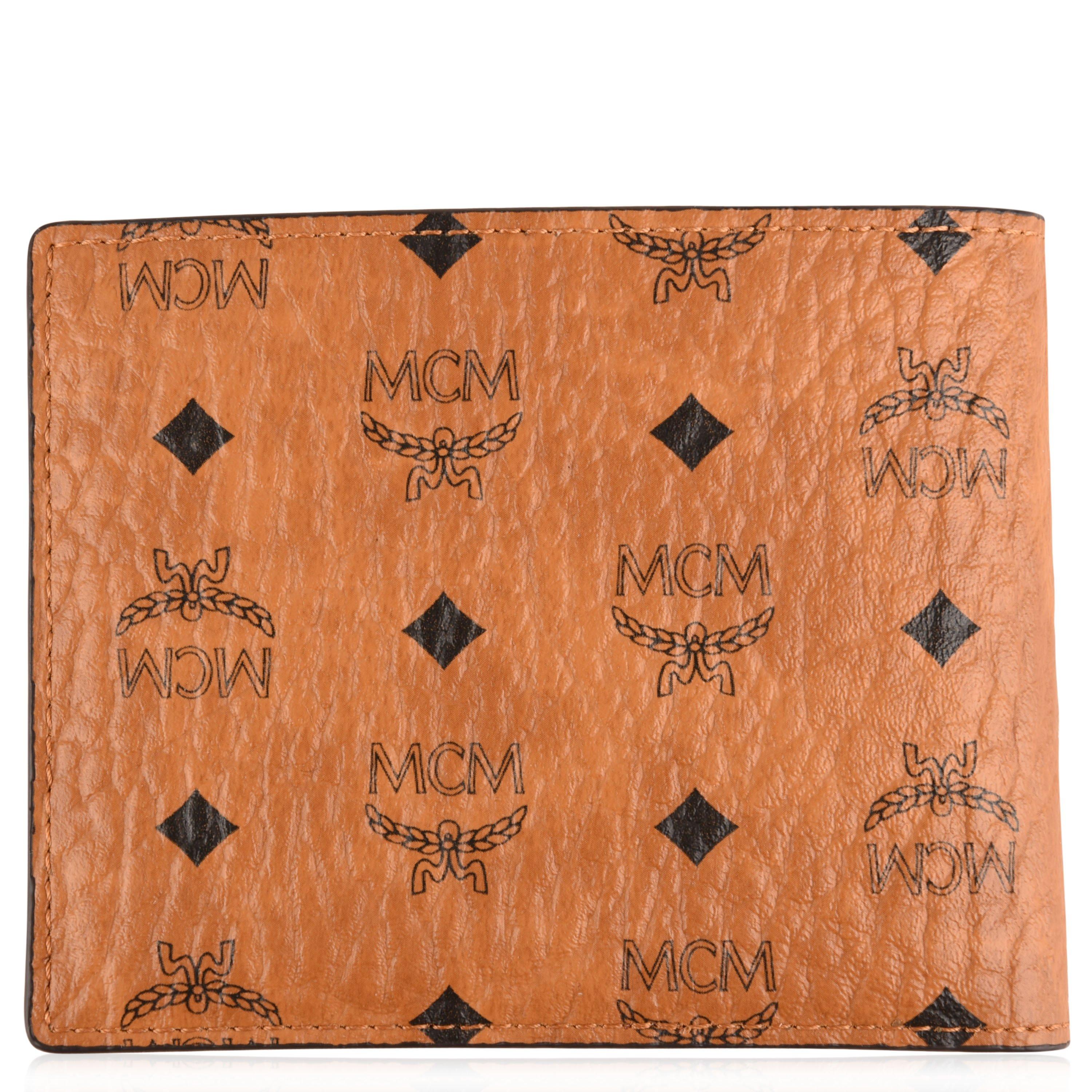 Cognac - MCM - Logo Wallet - 2