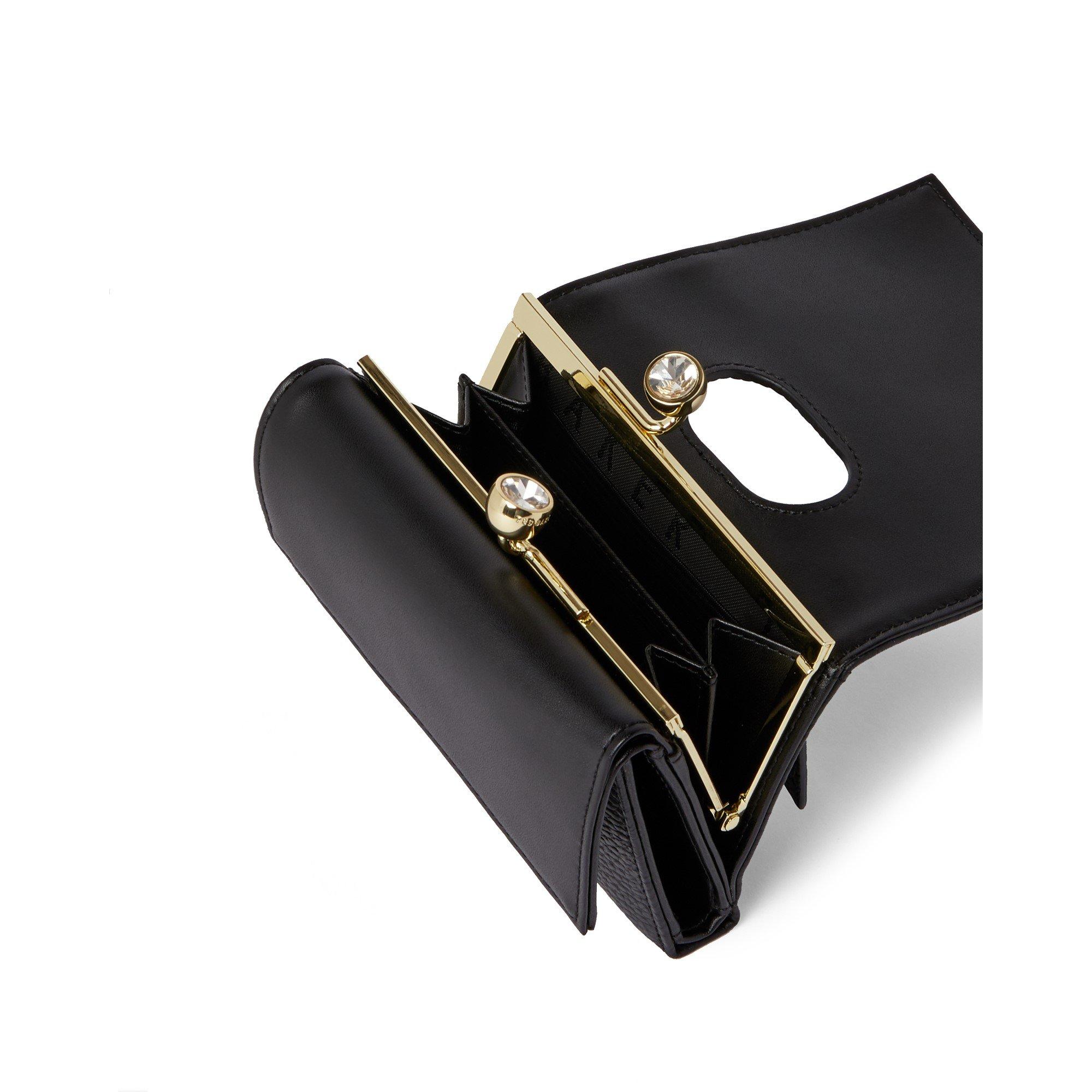 black - Ted Baker - Maciey Crystal Top Bobble Purse - 3