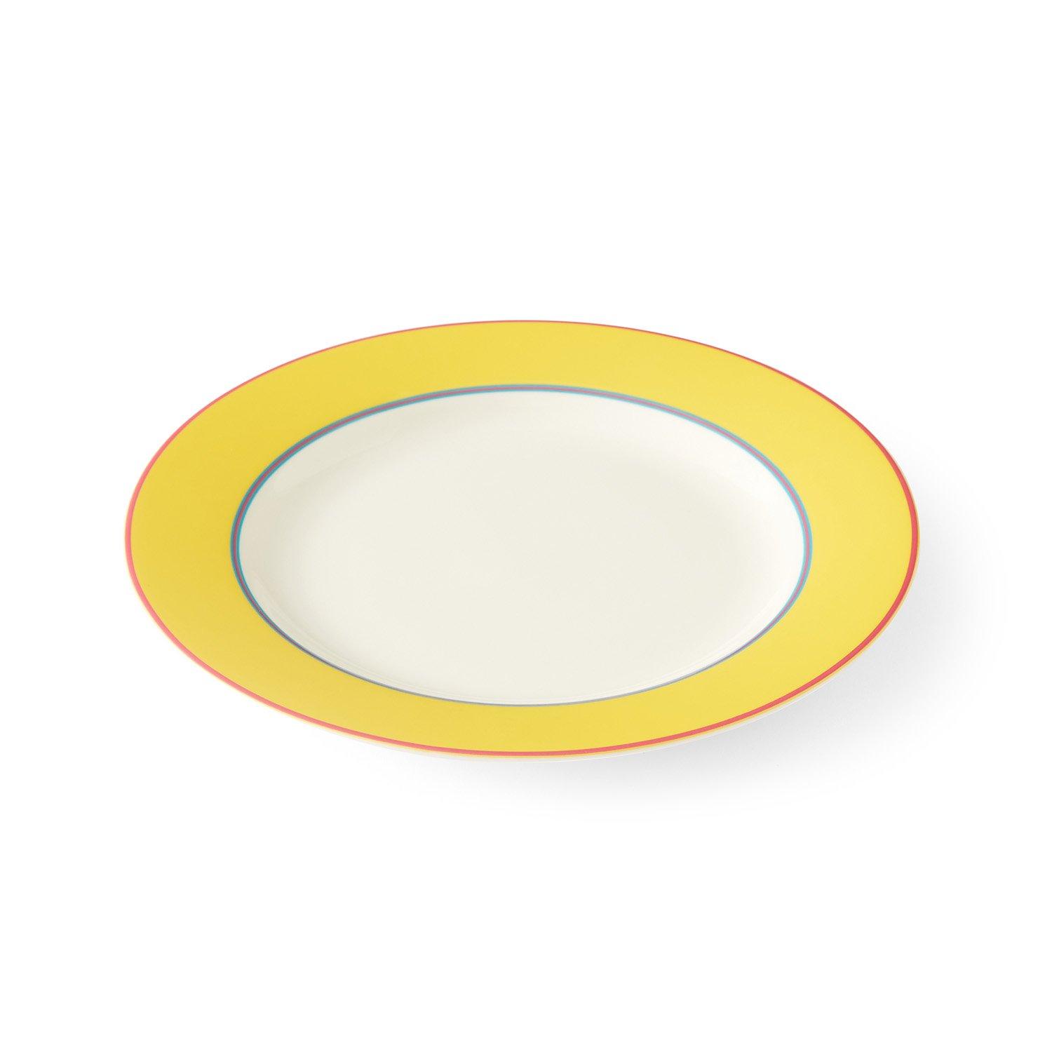 Yellow - Spode Kit Kemp - Kit Kemp Calypso 4 Yellow Side Plates - 2