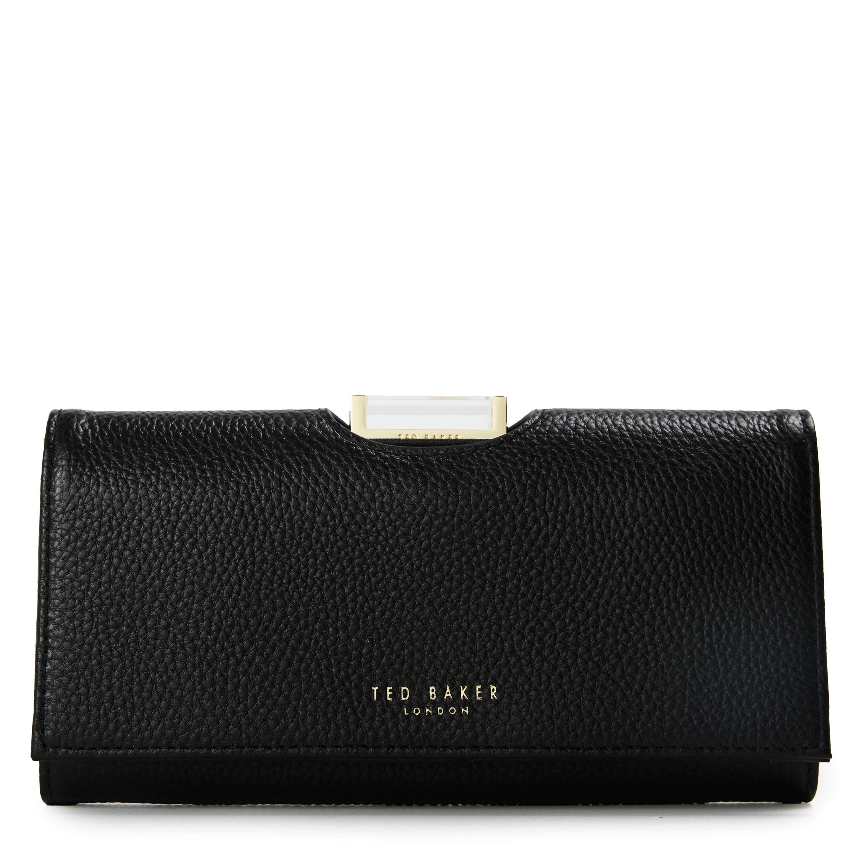 Ted Baker Ted Baker Crystal Bobble Top Purse - Black