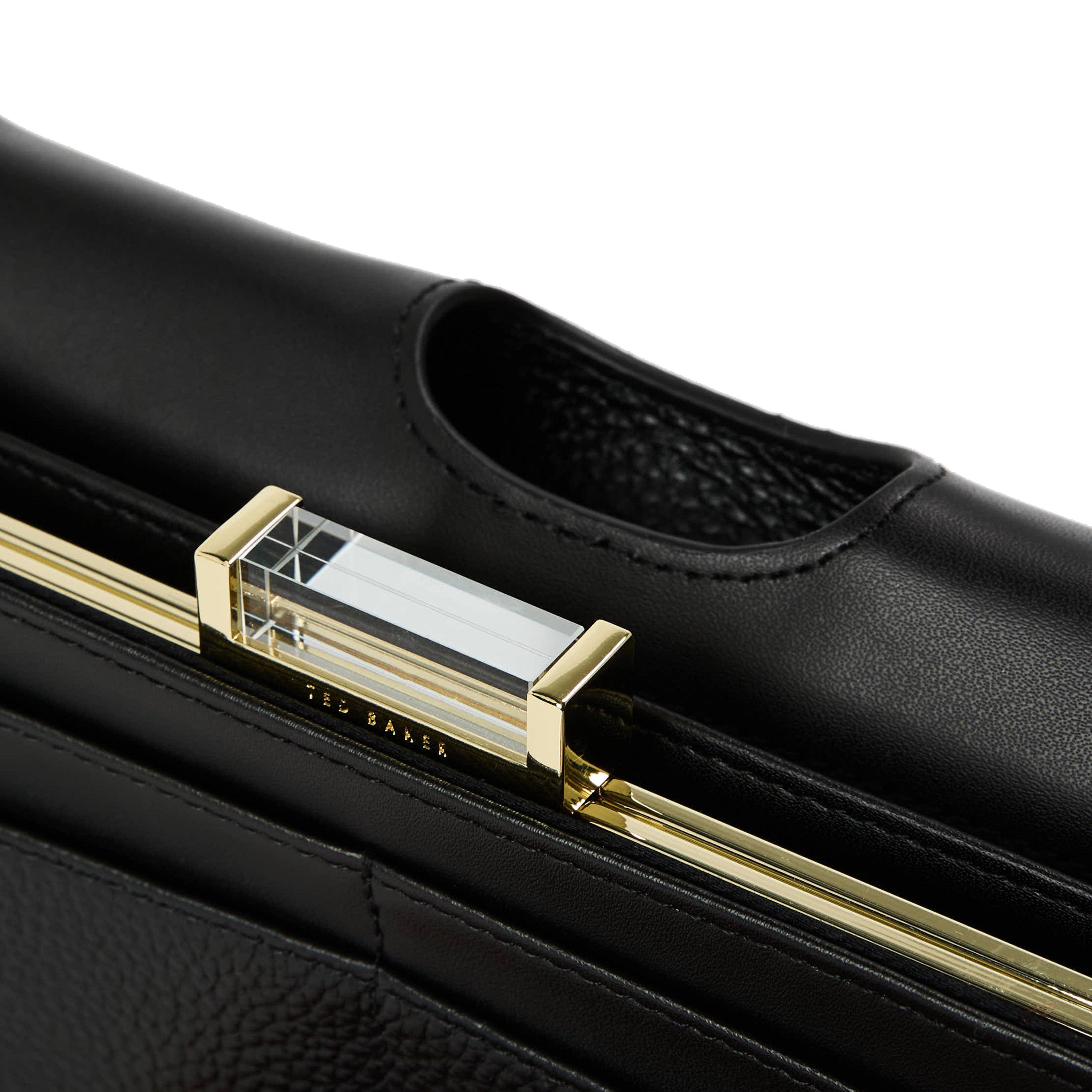 Black - Ted Baker - Ted Baker Crystal Bobble Top Purse - 5