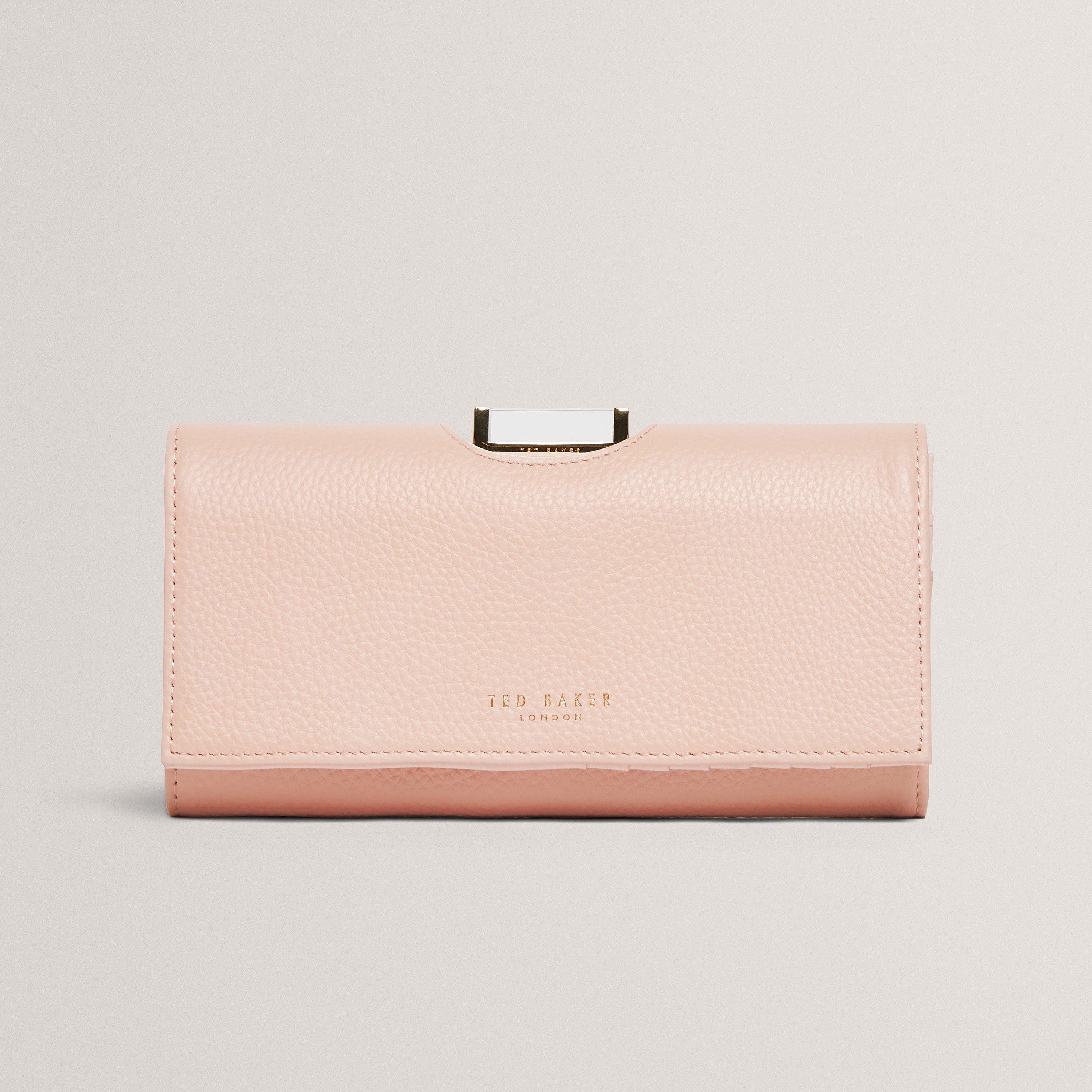 Leather Josiey Crystal Top Purse