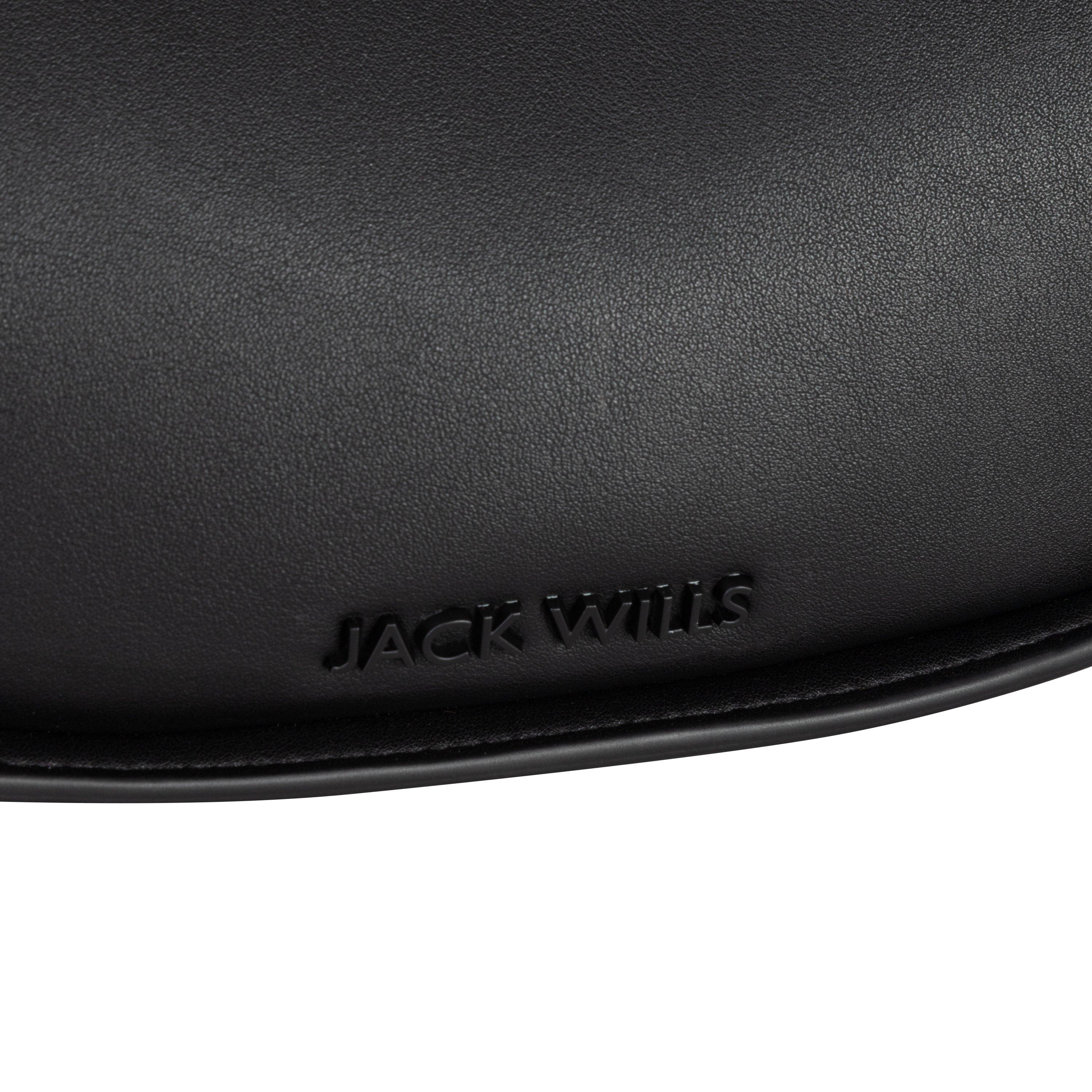 Black - Jack Wills - Women's Wide Strap Shoulder Bag - 6