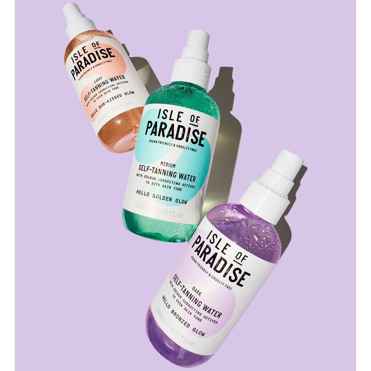 Medium - Isle of Paradise - Self-Tanning Water - 8