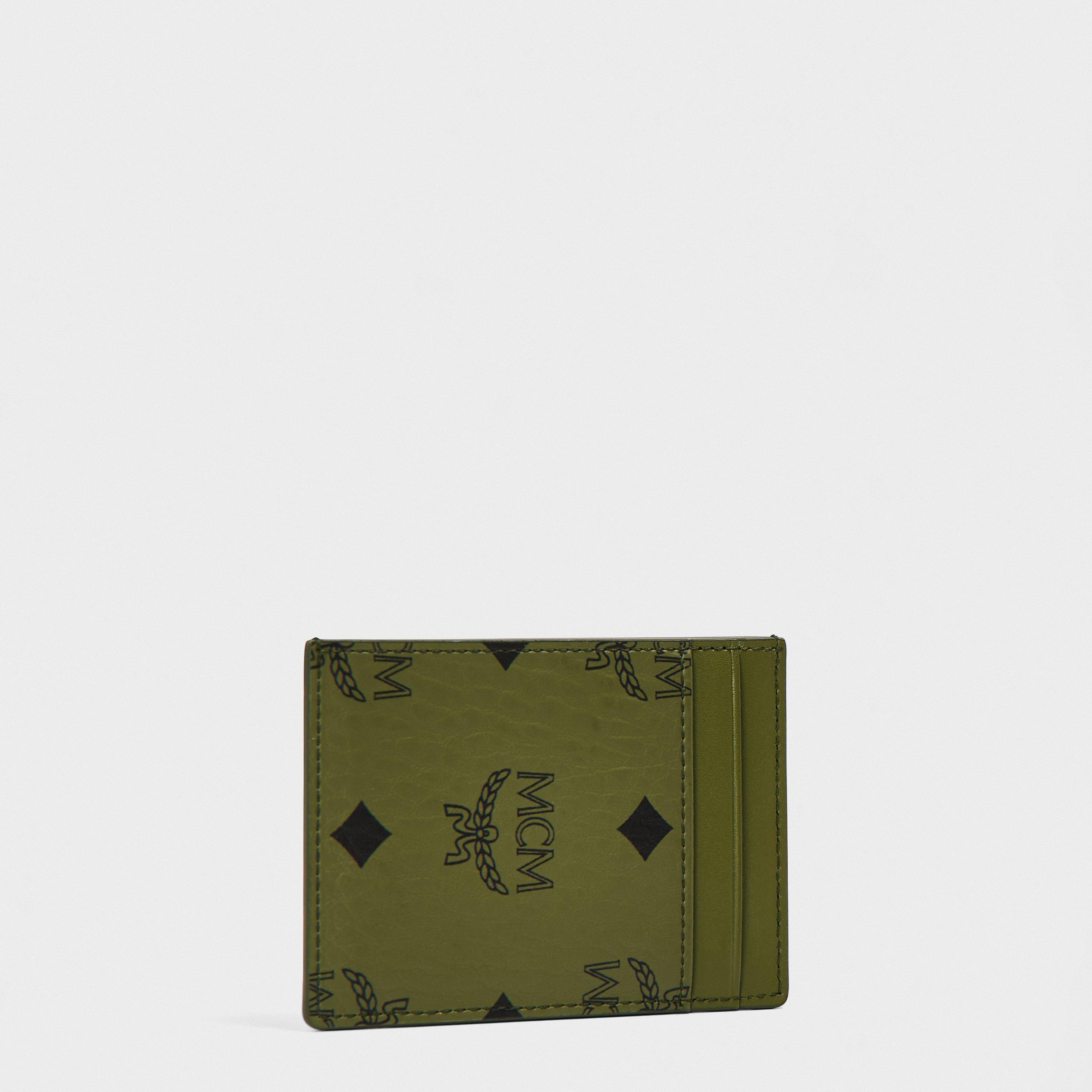 Khaki Moss - MCM - Men's Card Holder - 2