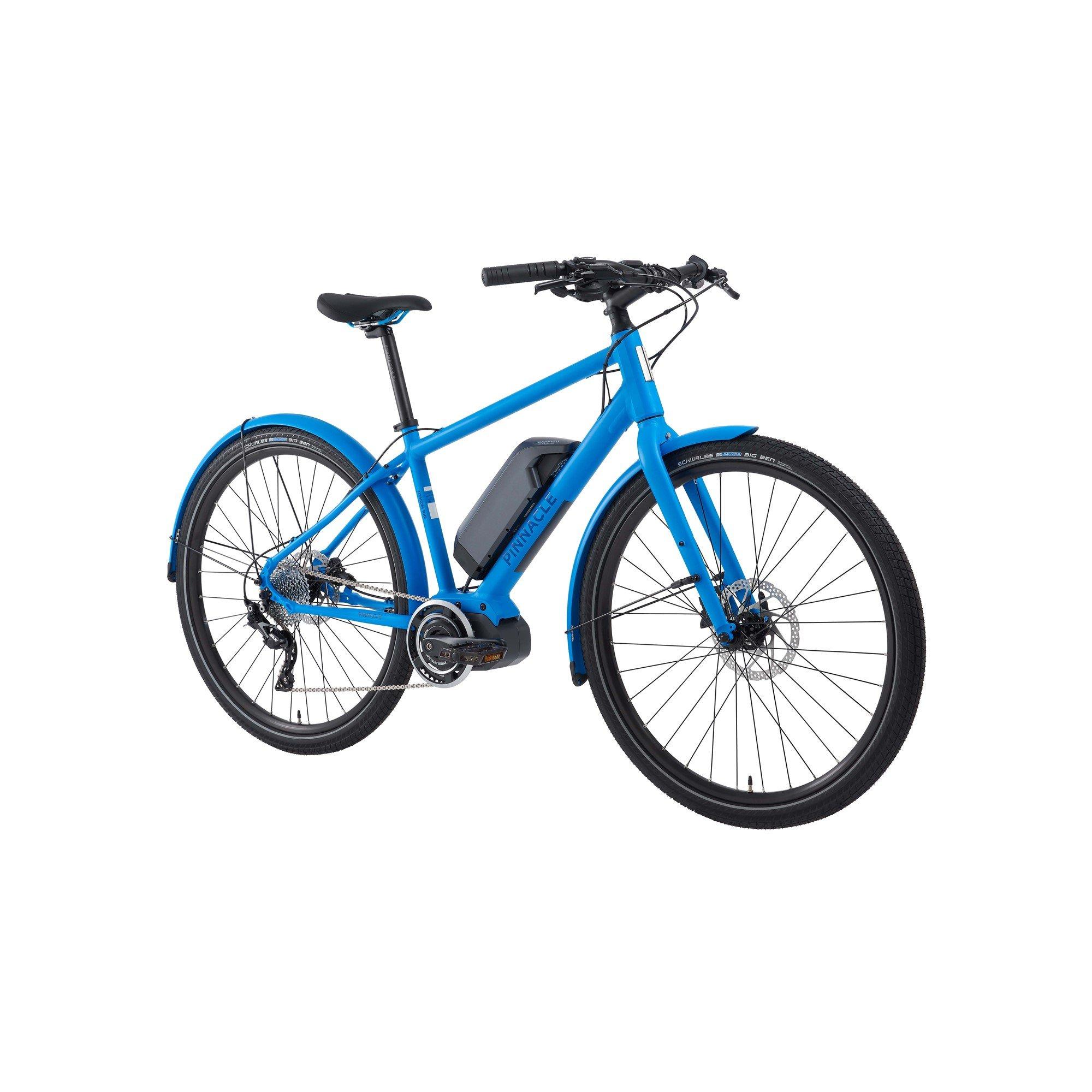 Blue - Pinnacle - Women's Lithium Ion Electric Hybrid Bike - 2