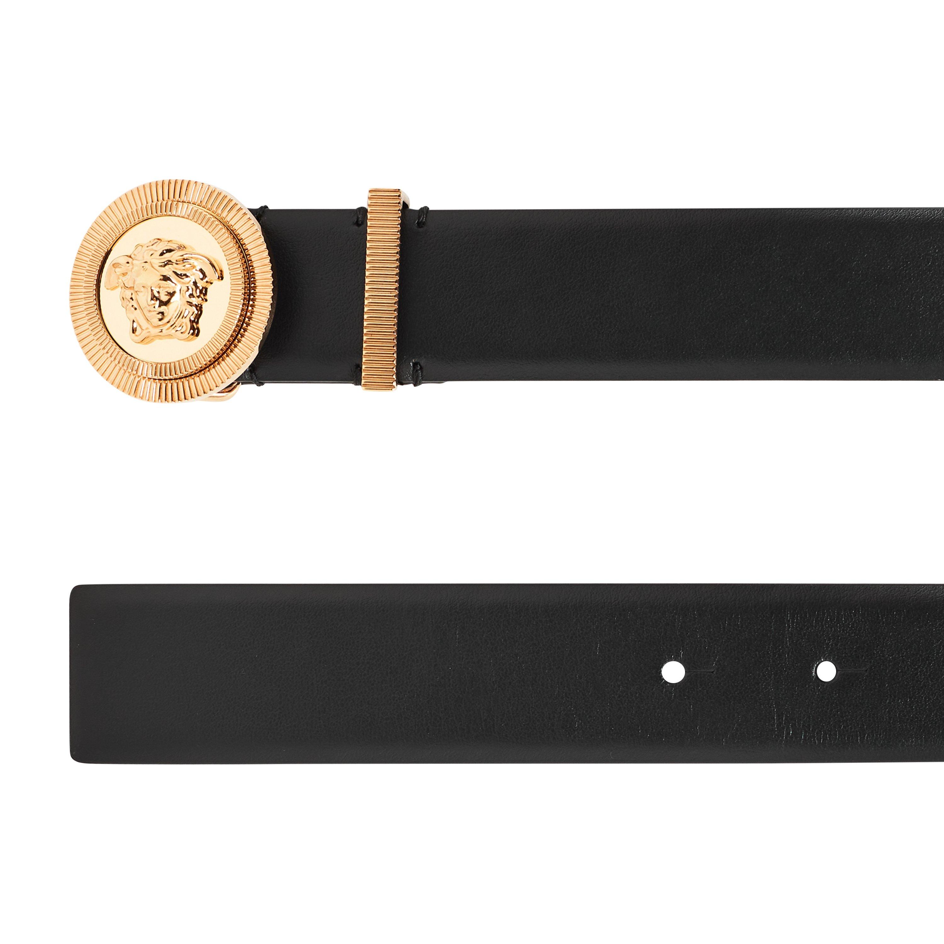 Black 1B00V - Versace - Logo Belt - 3