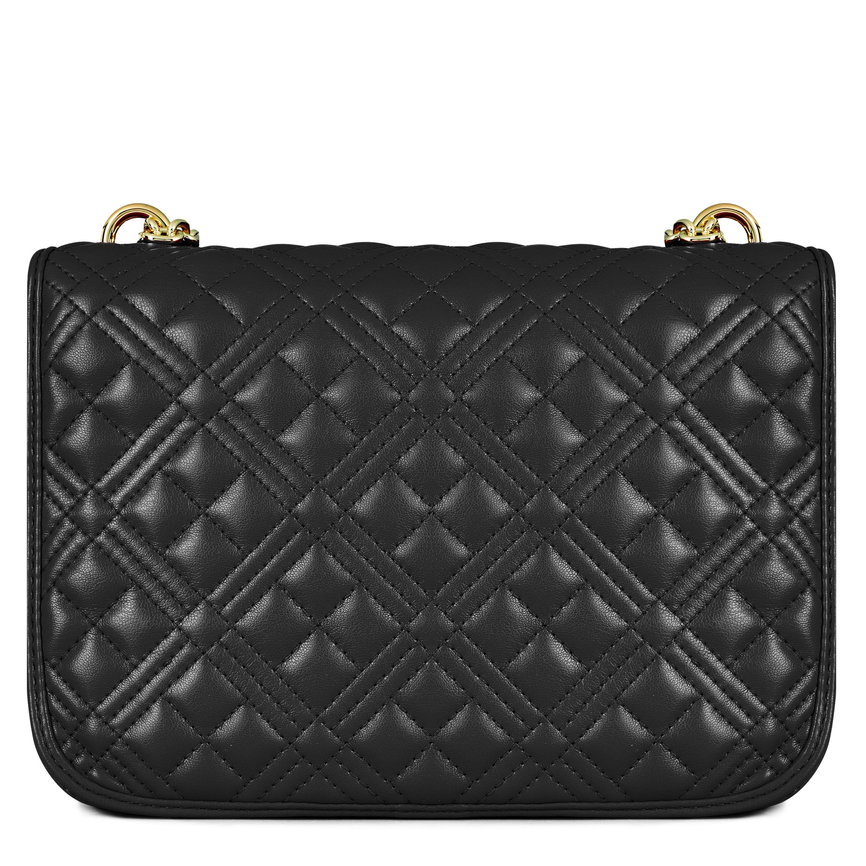 Nero 000 - Love Moschino - Super Quilted Chain Shoulder Bag - 2