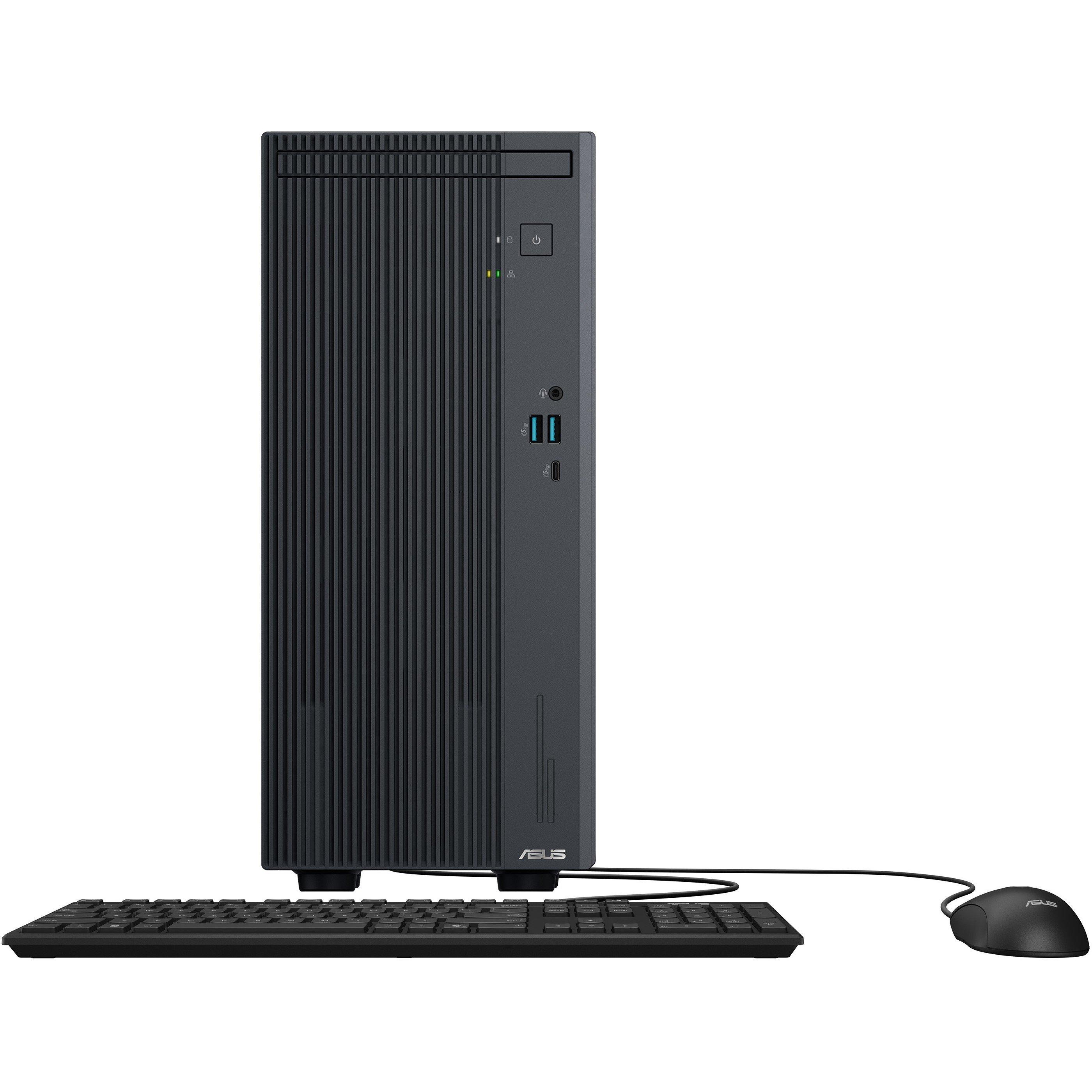 Preto - ASUS - ASUS V500 Mini Tower Desktop PC - Intel Core i7-13620H 16GB DDR5 512GB SSD - 1