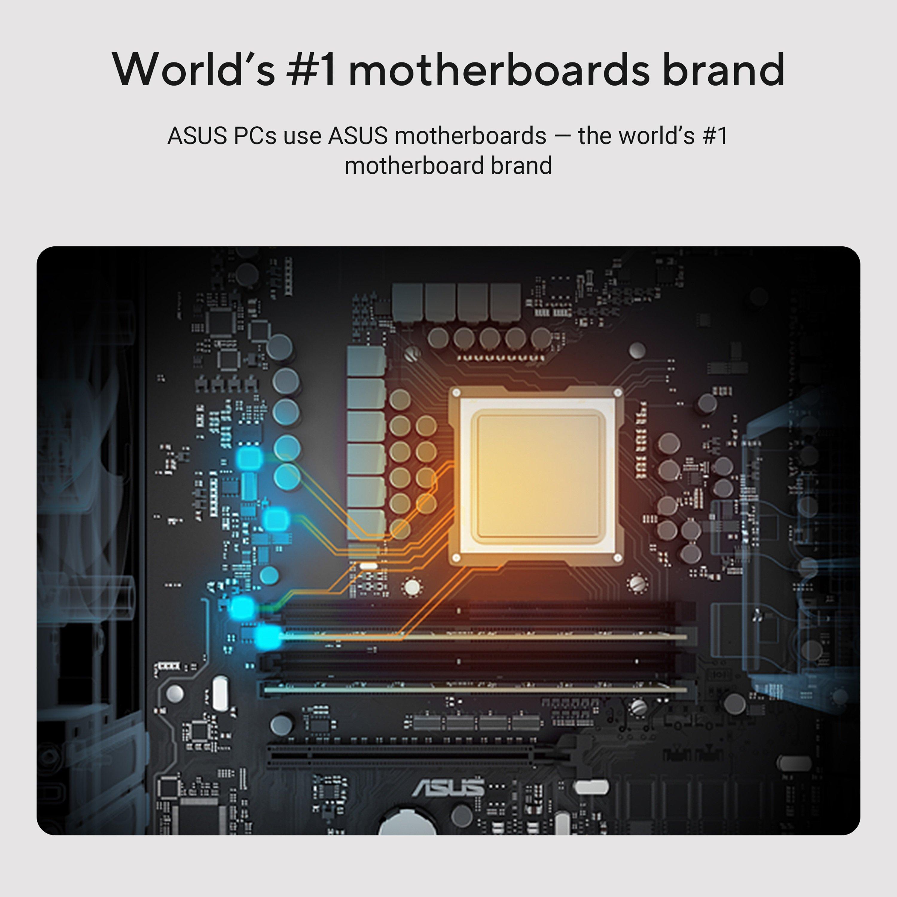 Preto - ASUS - ASUS V500 Mini Tower Desktop PC - Intel Core i7-13620H 16GB DDR5 512GB SSD - 8