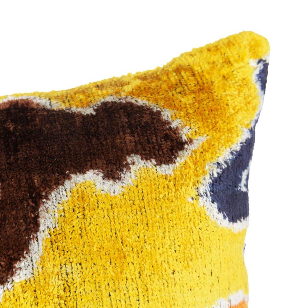 Multi Swirl - Les Ottomans - LesOttomans Velvet Cushion - 2