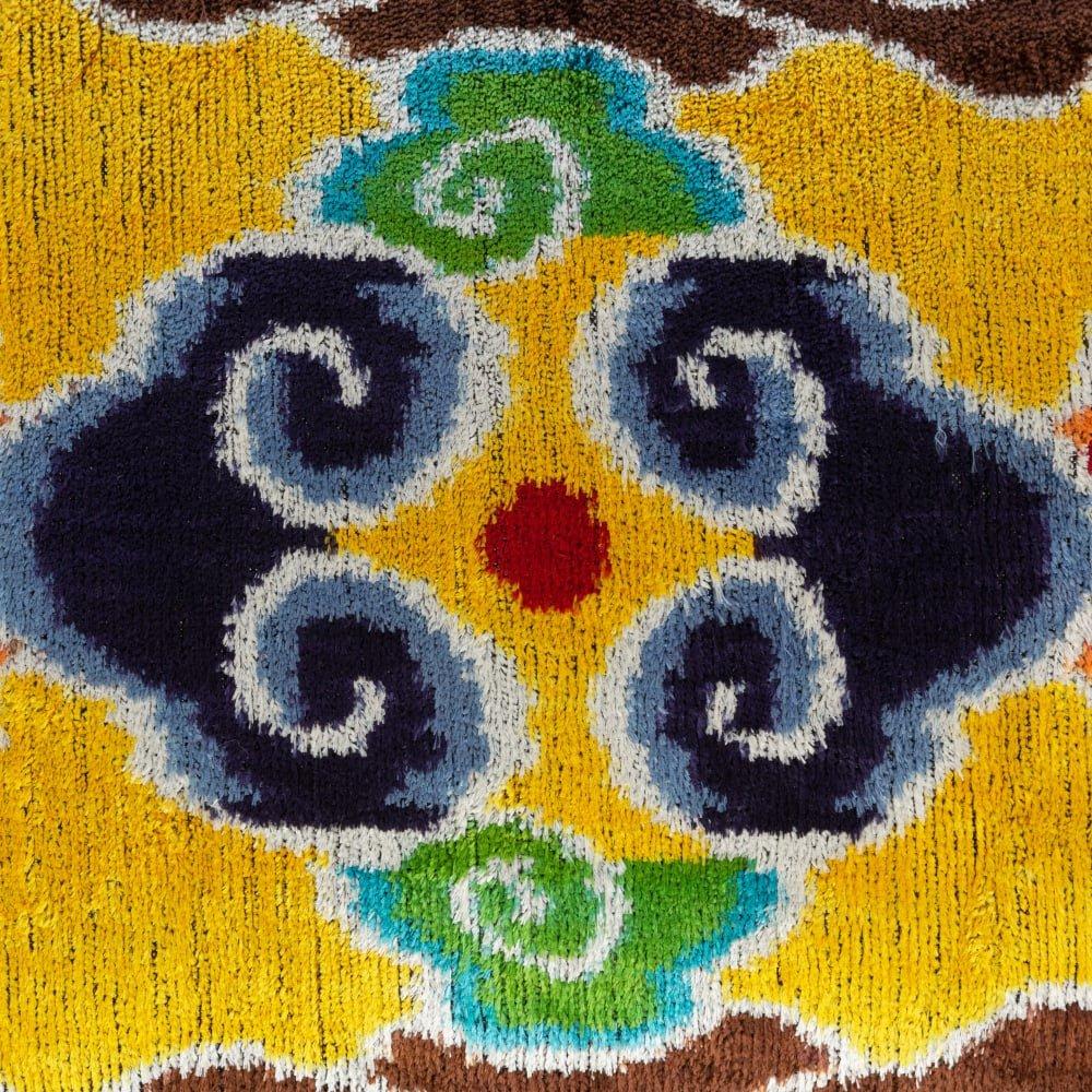 Multi Swirl - Les Ottomans - LesOttomans Velvet Cushion - 4