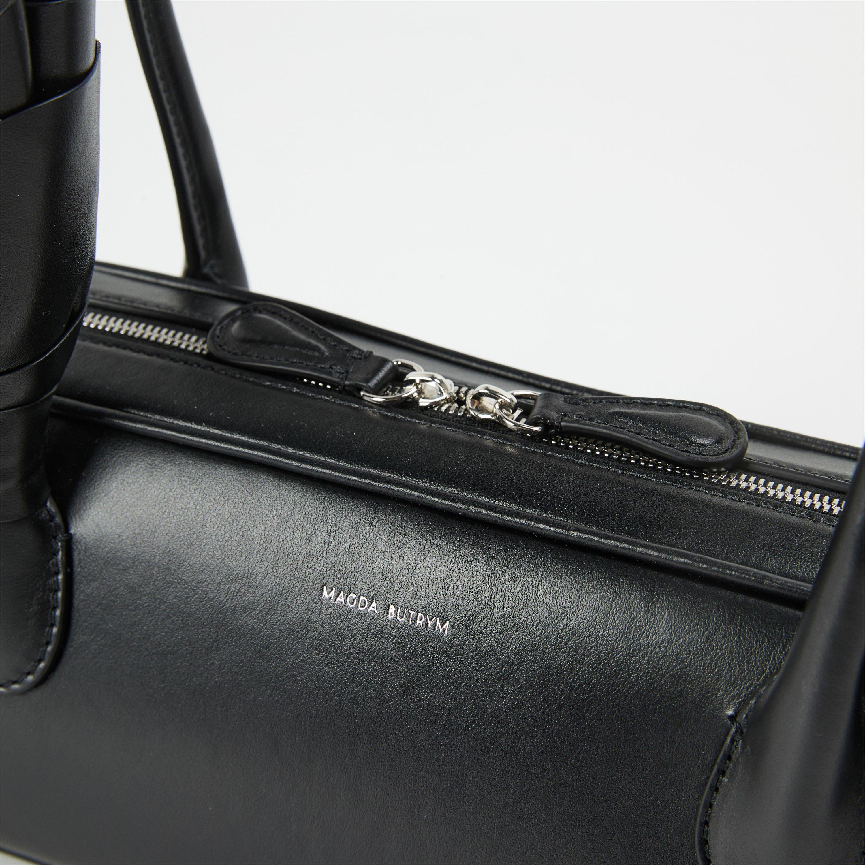 Black - Magda Butrym - Womens Brigitte Shoulder Bag - 4