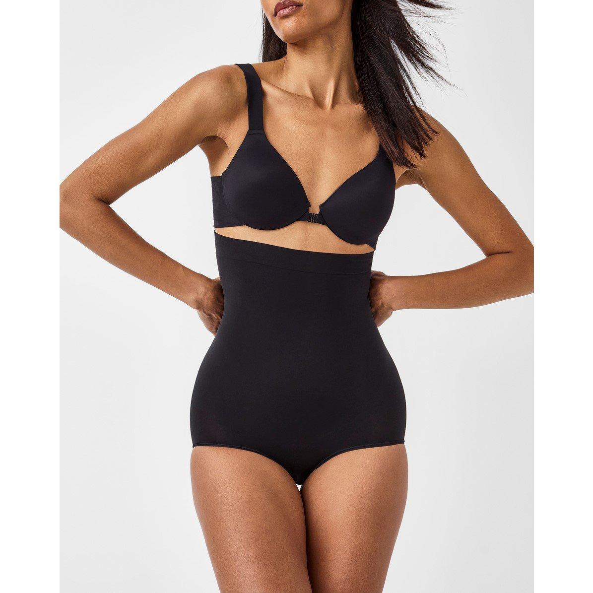 Spanx Women's Spanxsculpt™ Seamless Power High-Waisted Brief - Very Black - 10 (S)