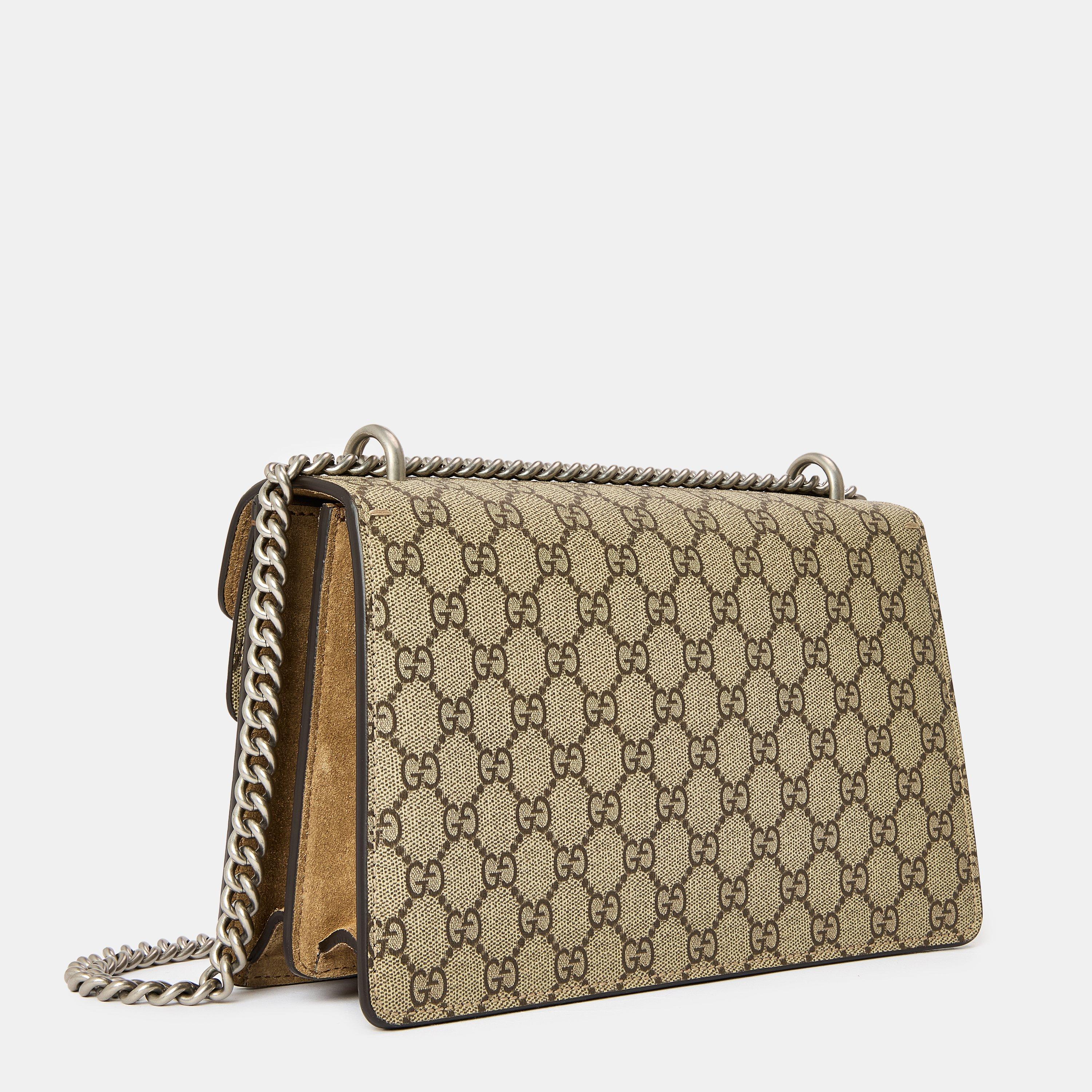 Taupe - Gucci - Dionysus Small Shoulder Bag - 2