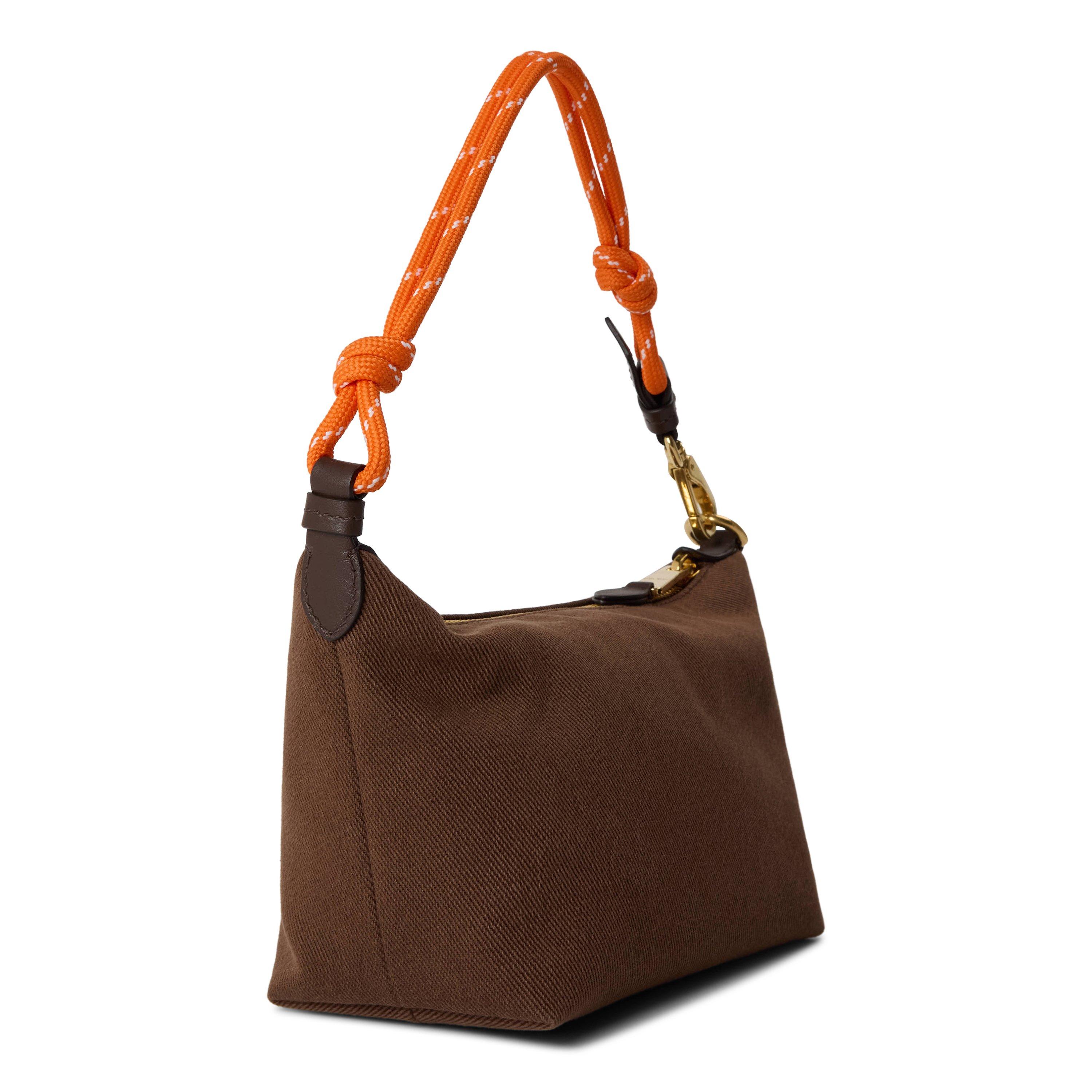 Cacao/Aranico - Miu Miu - Miu Gabardine Pouch Ld64 - 2
