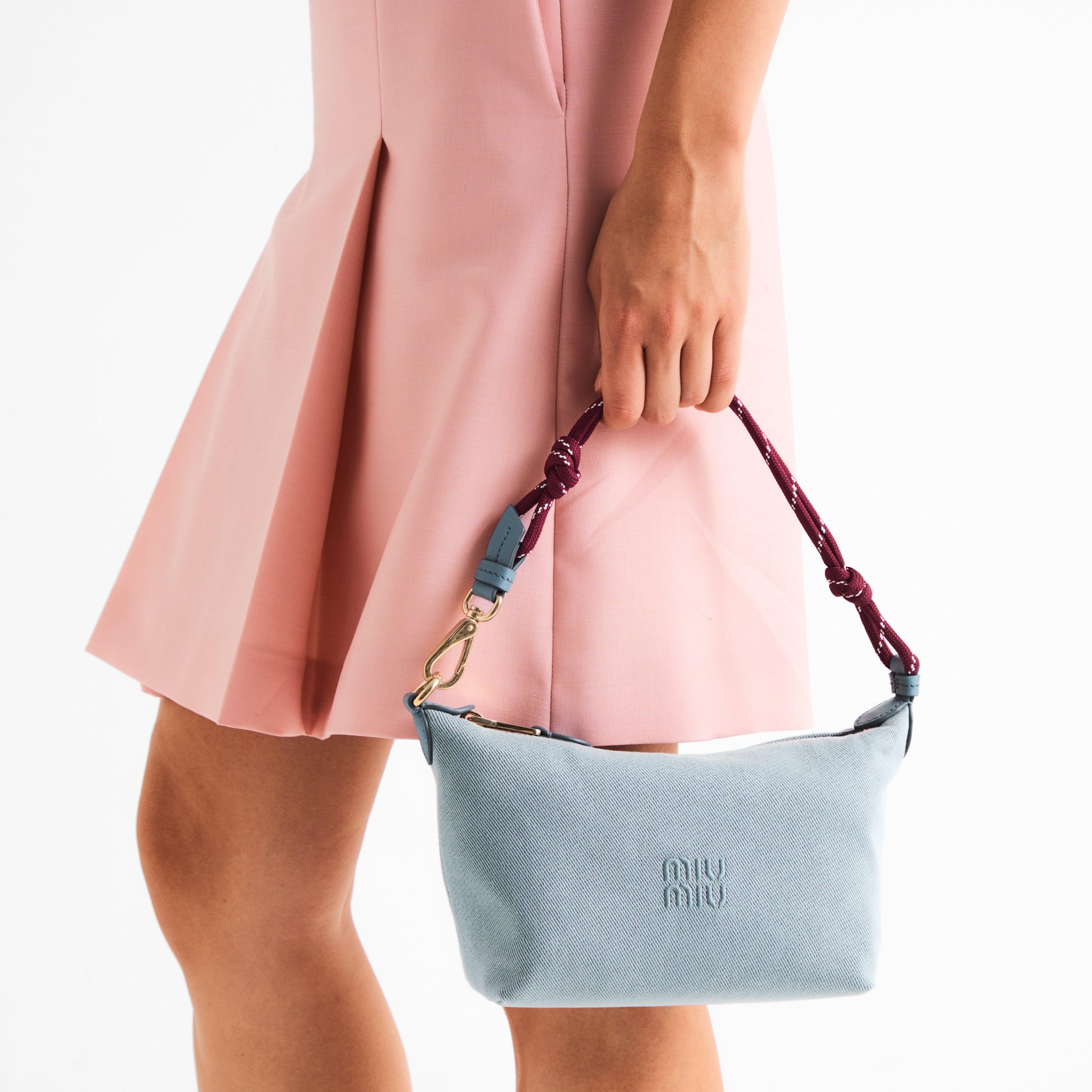 Astrale/Amrnto - Miu Miu - Women's Gabardine Pouch - 3