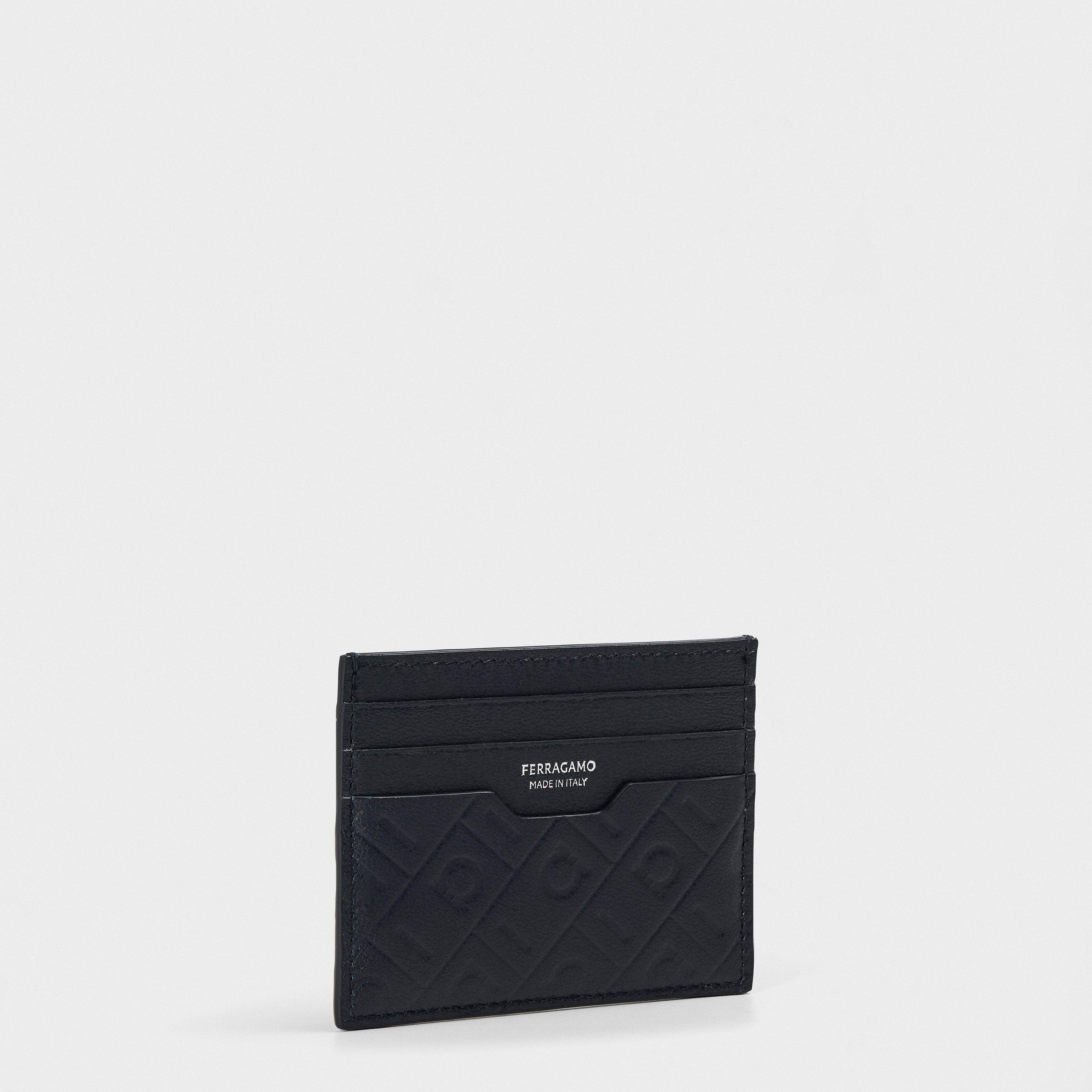 Blue Marine - Ferragamo - Men's Card Holder - 3